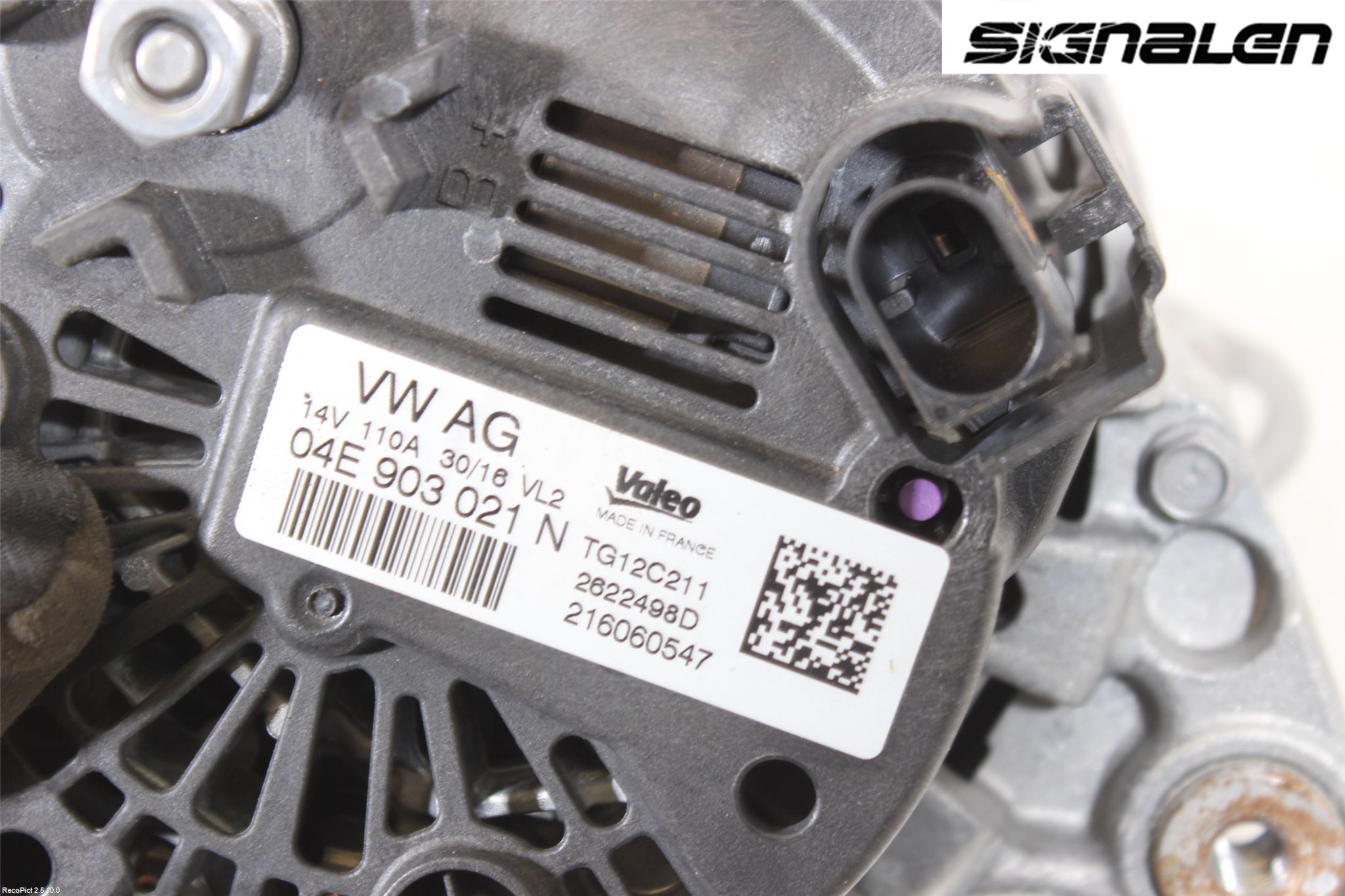 Volkswagen VW POLO 10-17 Dynamo