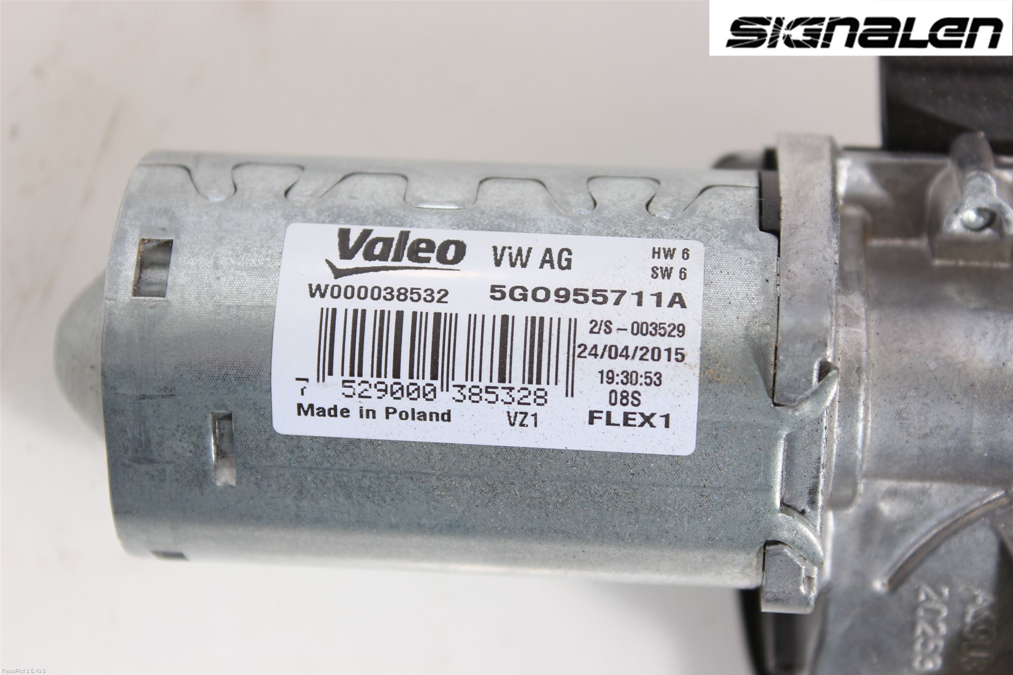 Volkswagen VW PASSAT 15-19 Viskermotor Bakluke