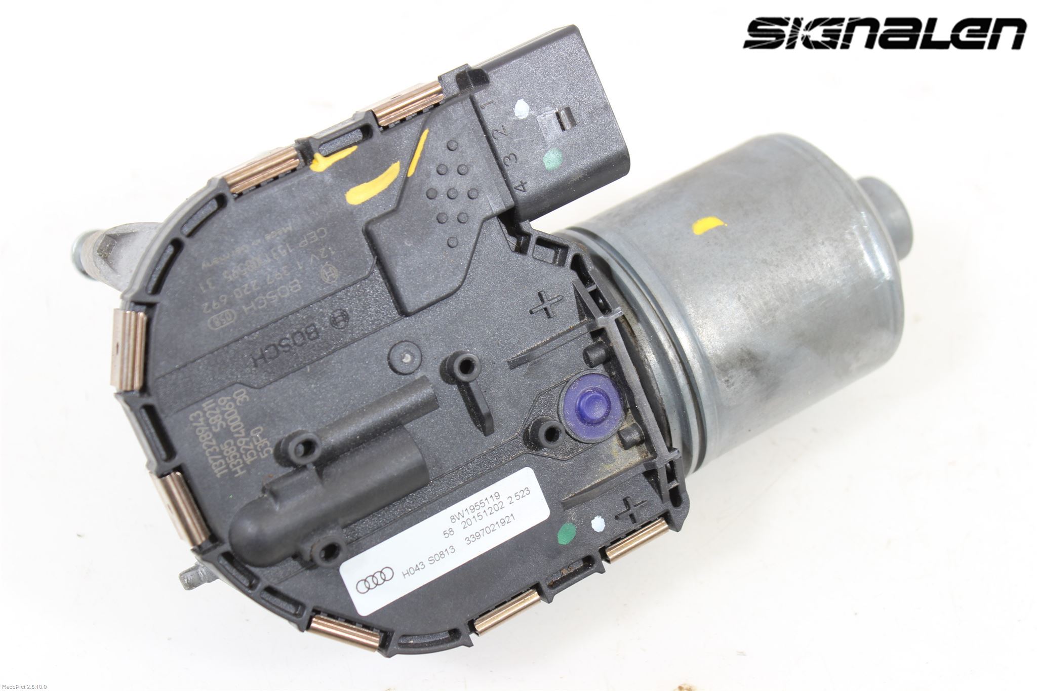 Audi A4/S4 B9 16-19 Viskermotor Frontrute