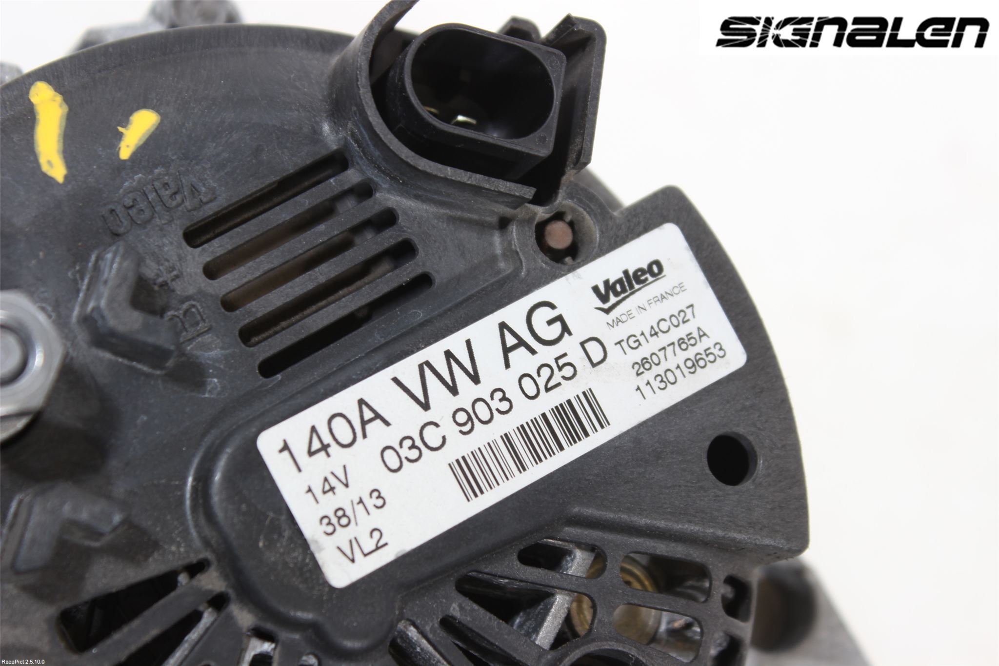 Volkswagen VW TIGUAN 07-16 Dynamo