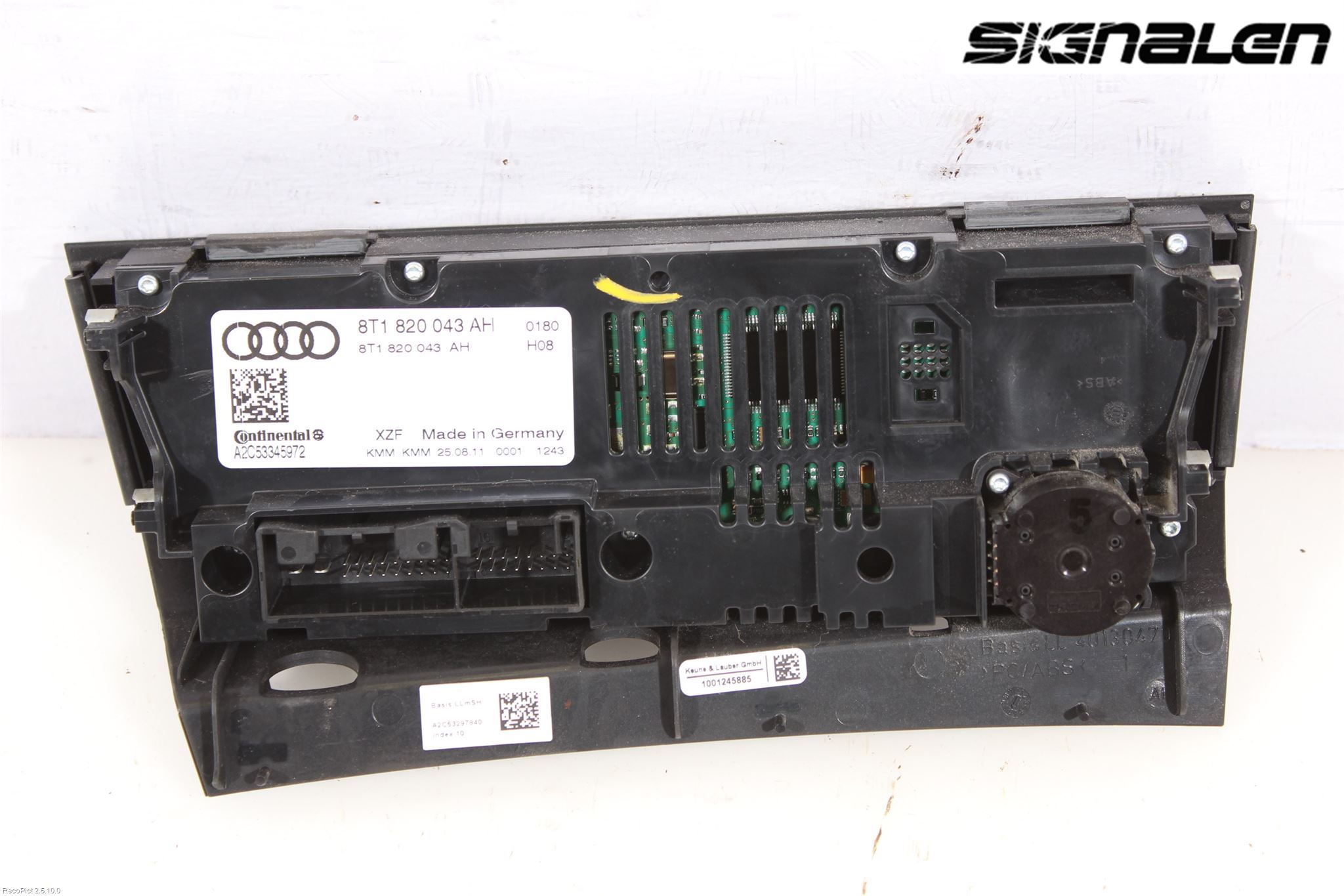 Audi A4/S4 08-11 Varme Ac Betjening-Display