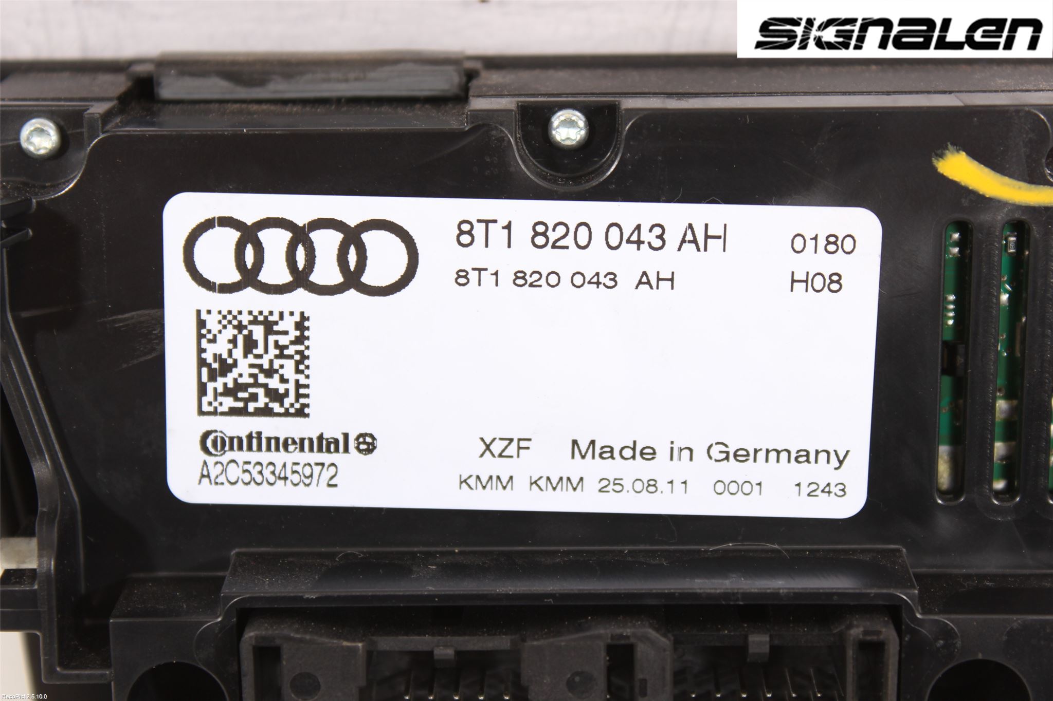 Audi A4/S4 08-11 Varme Ac Betjening-Display