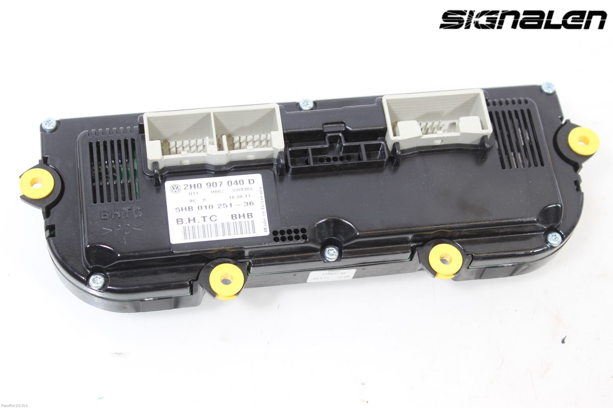 Volkswagen VW AMAROK 2H 10-22 Varme Ac Betjening-Display