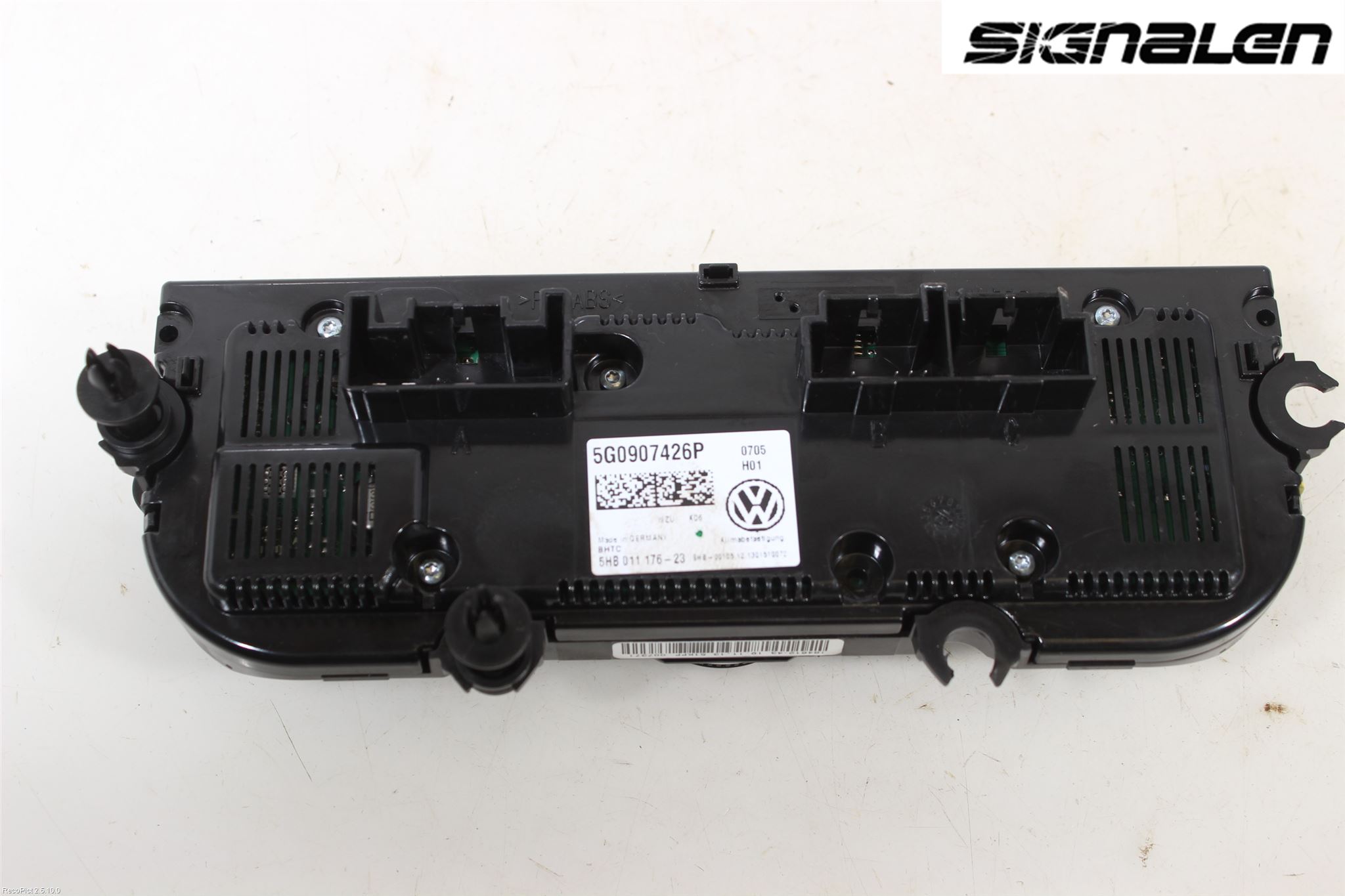 Volkswagen VW GOLF / E-GOLF VII 13-20 Varme Ac Betjening-Display