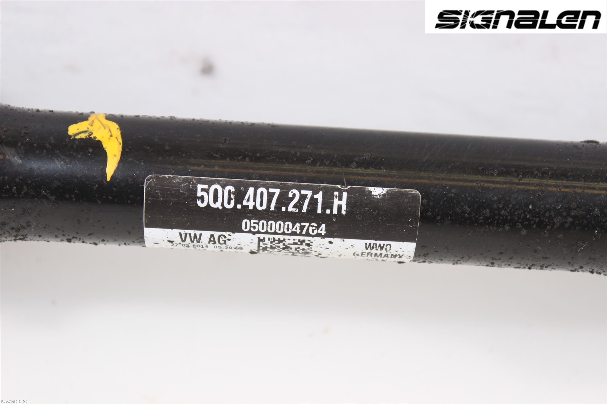 Volkswagen VW GOLF / E-GOLF VII 13-20 Drivaksel Foran Kompl Venstre