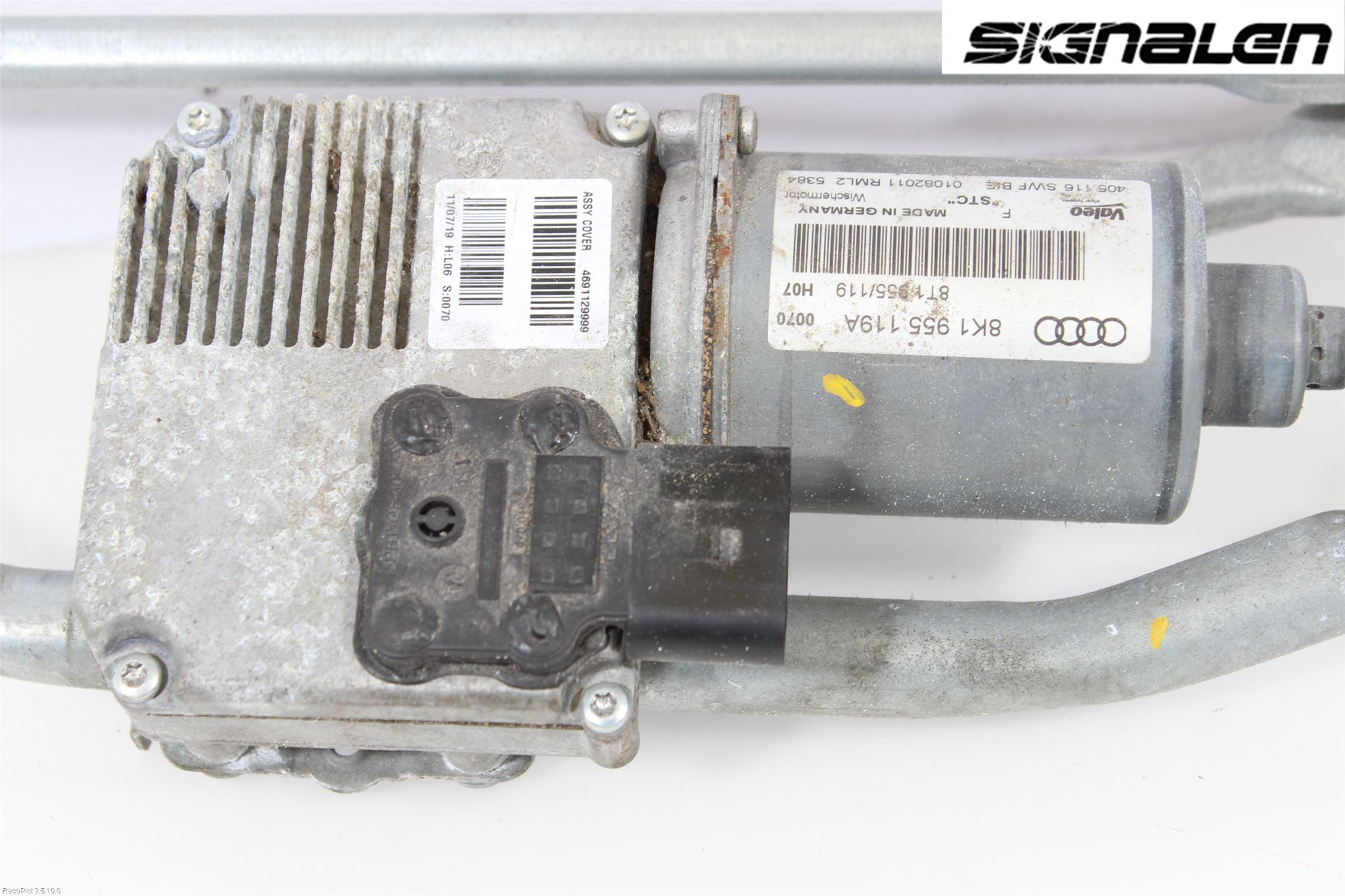 Audi A4 ALLROAD 09-16 Viskermotor Frontrute