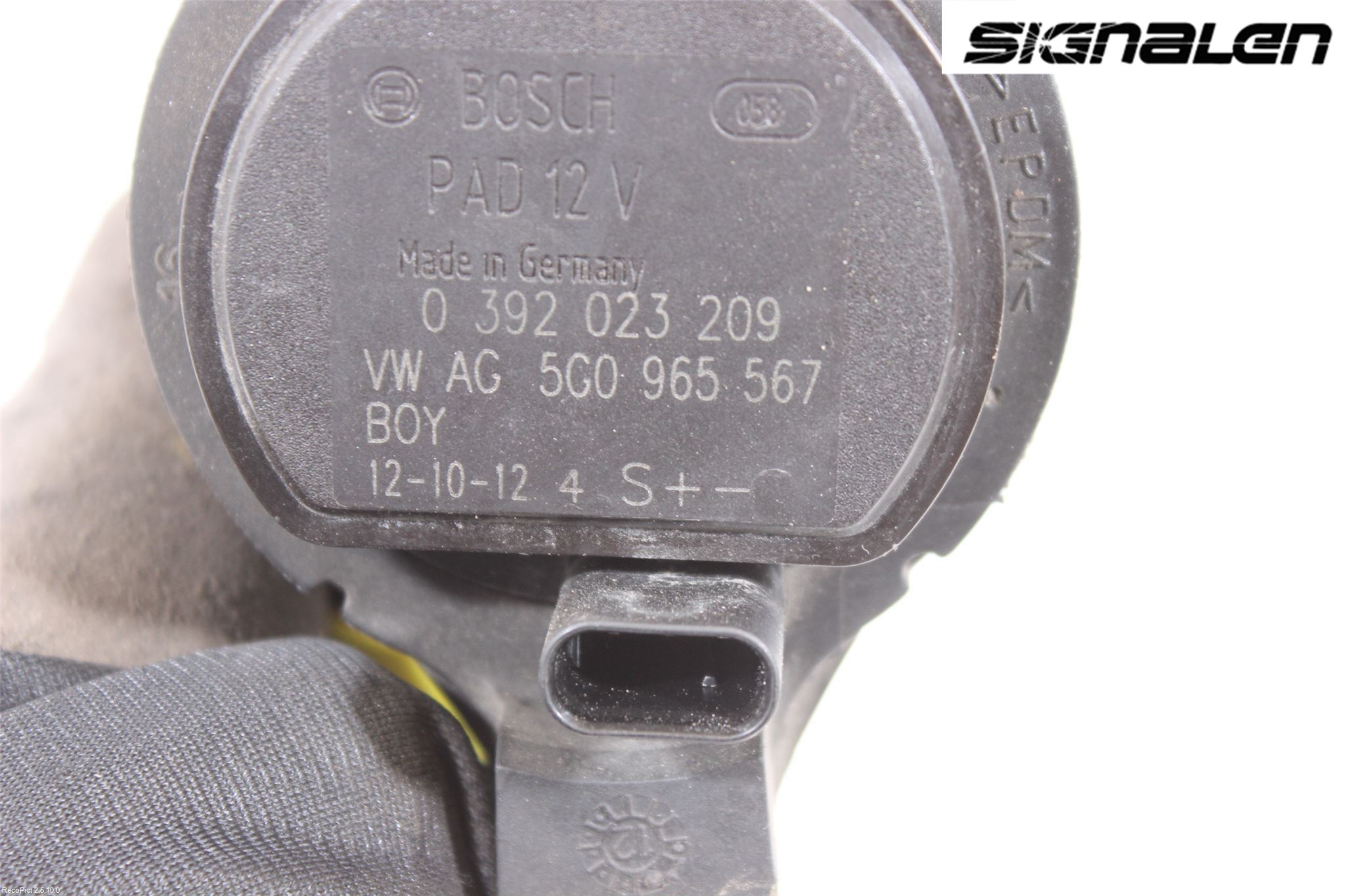 Volkswagen VW GOLF / E-GOLF VII 13-20 Varme Sirkulasjonspumpe