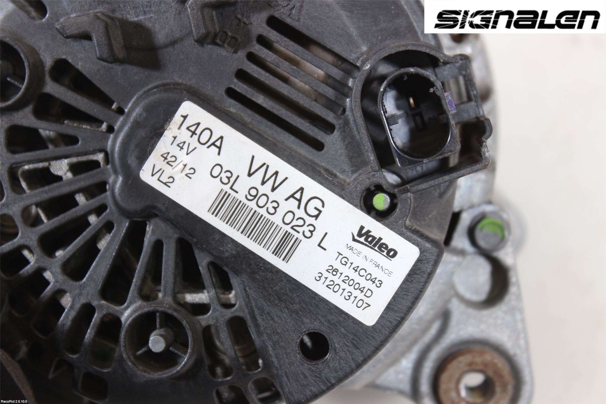 Volkswagen VW GOLF / E-GOLF VII 13-20 Dynamo