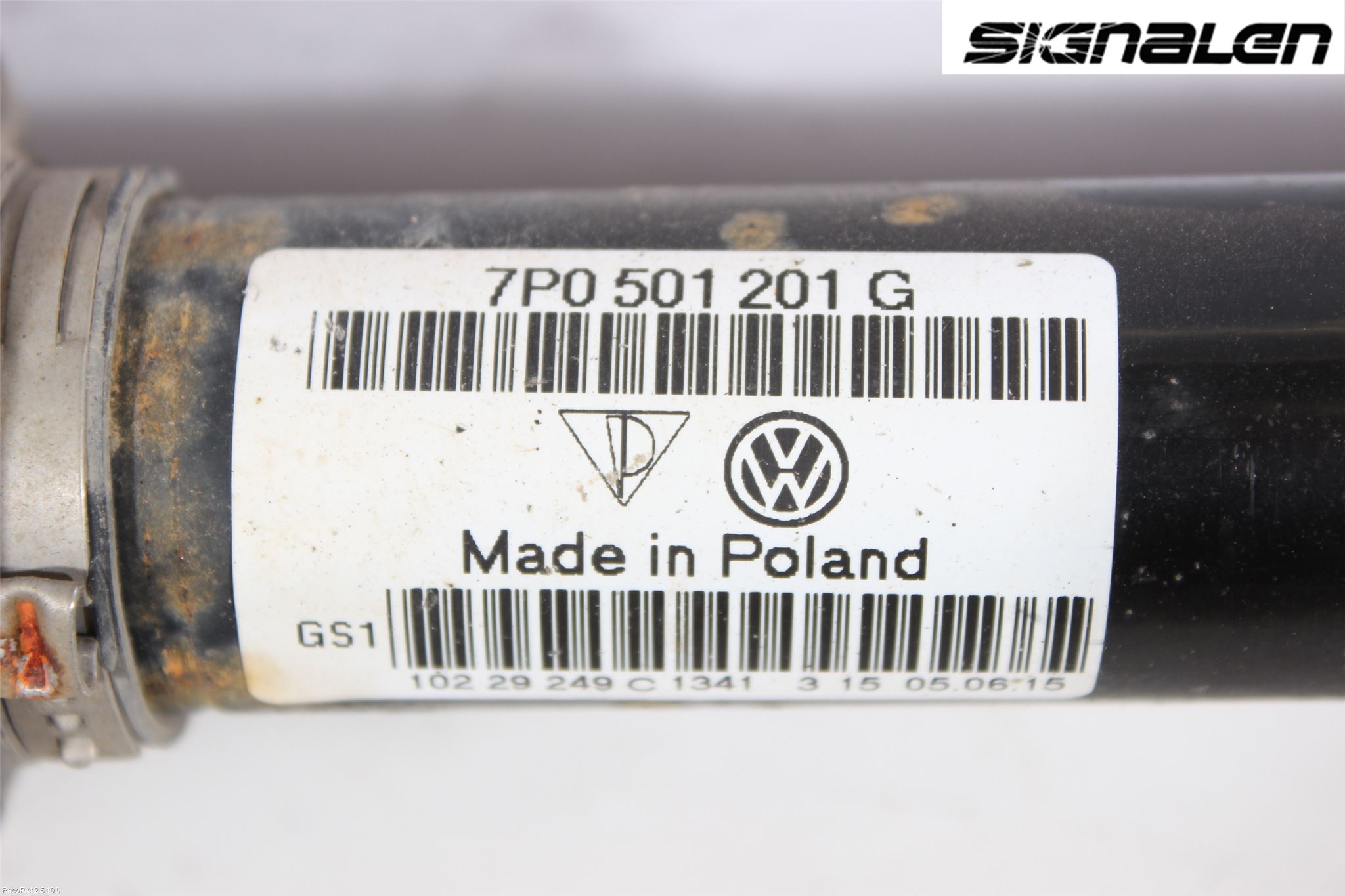 Volkswagen VW TOUAREG 7L 03-10 Drivaksel Bak Kompl Venstre