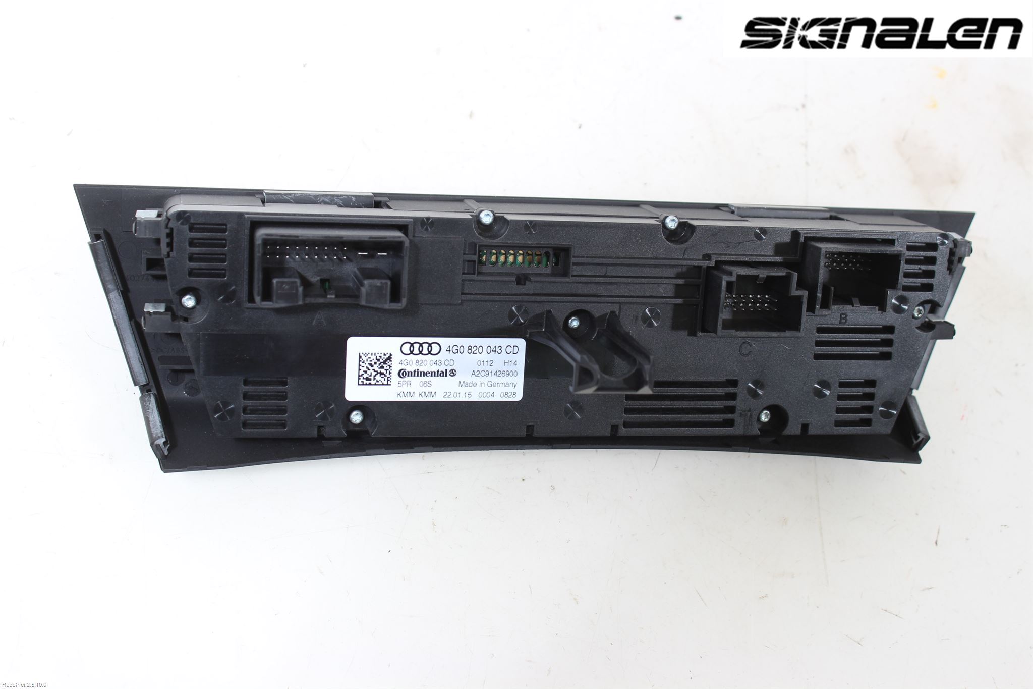Audi A6 ALLROAD 12-18 Varme Ac Betjening-Display