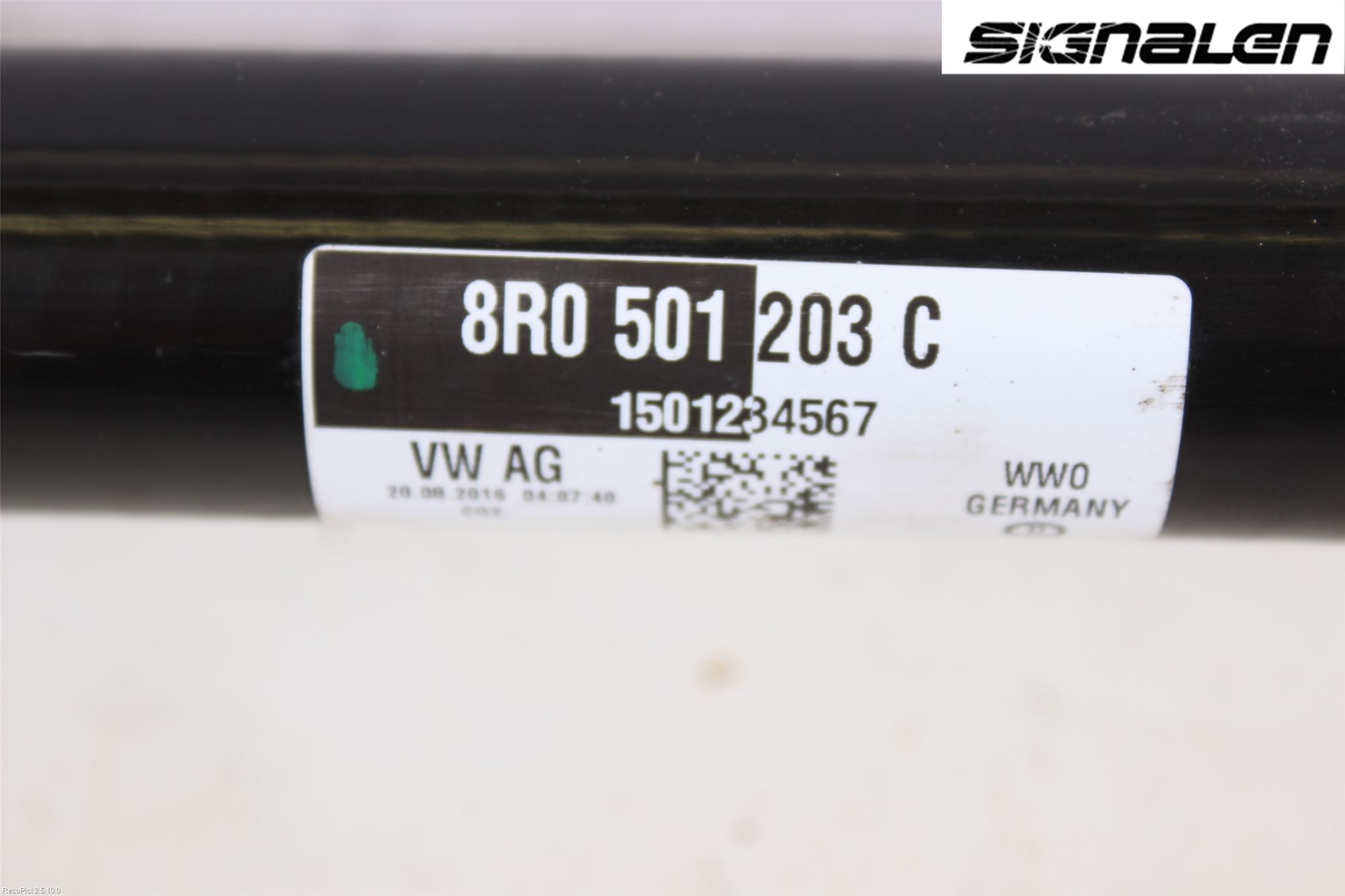 Audi Q5 09-16 Drivaksel Bak Kompl Venstre