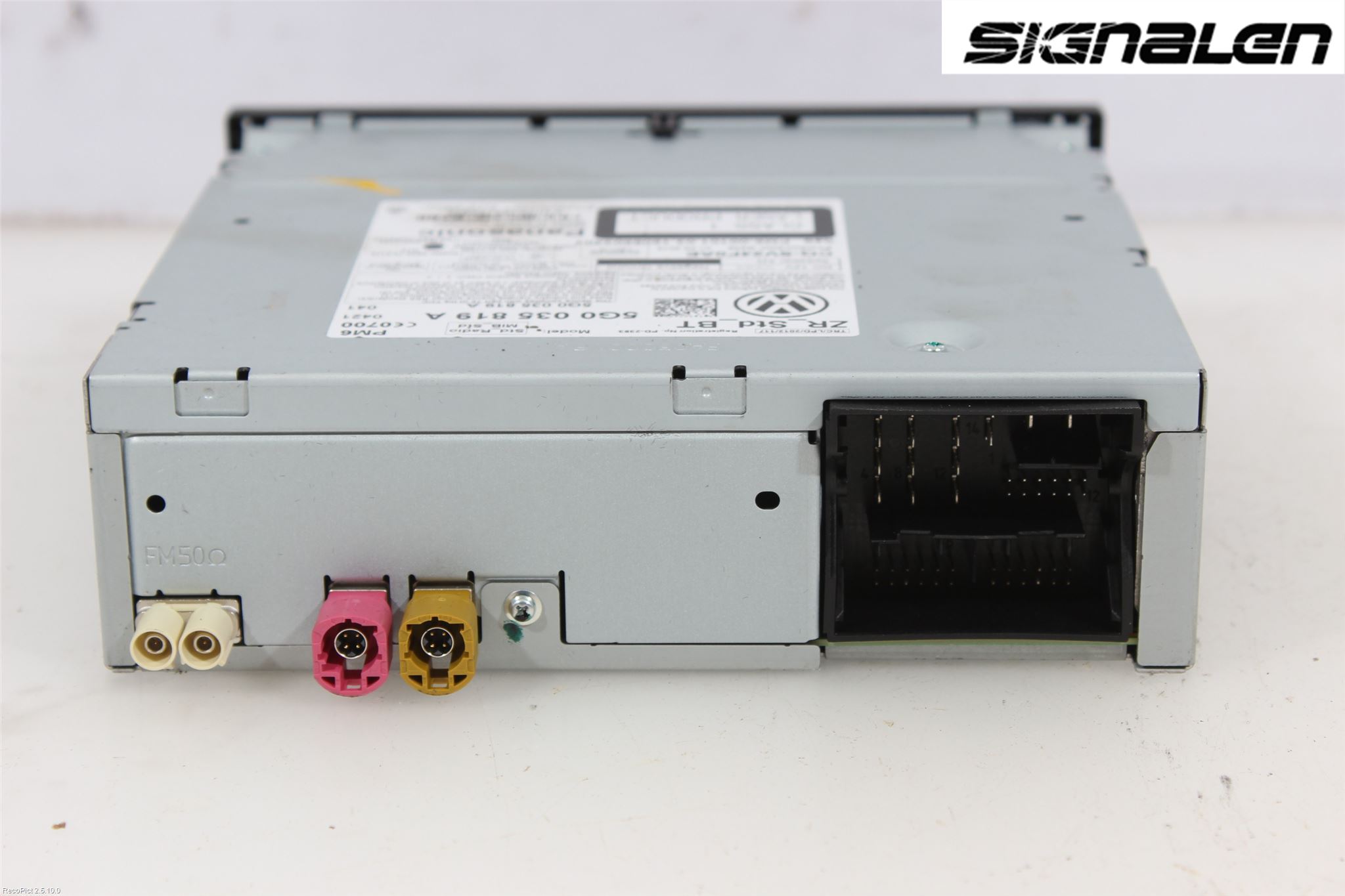 Volkswagen VW GOLF / E-GOLF VII 13-20 Stereo Radio