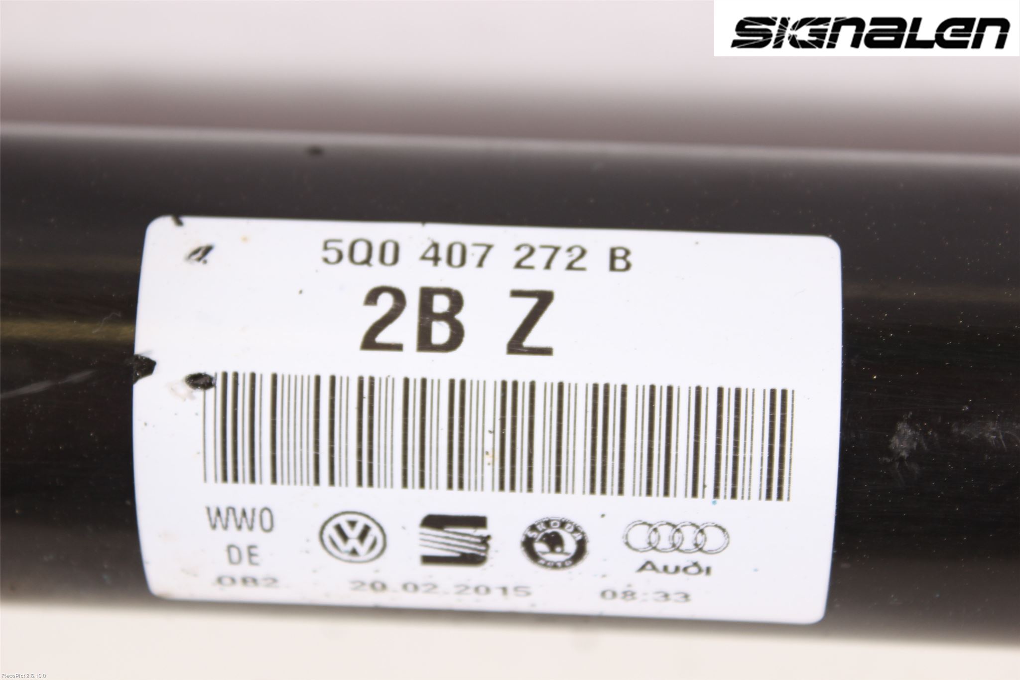 Volkswagen VW GOLF / E-GOLF VII 13-20 Drivaksel Foran Kompl Høyre