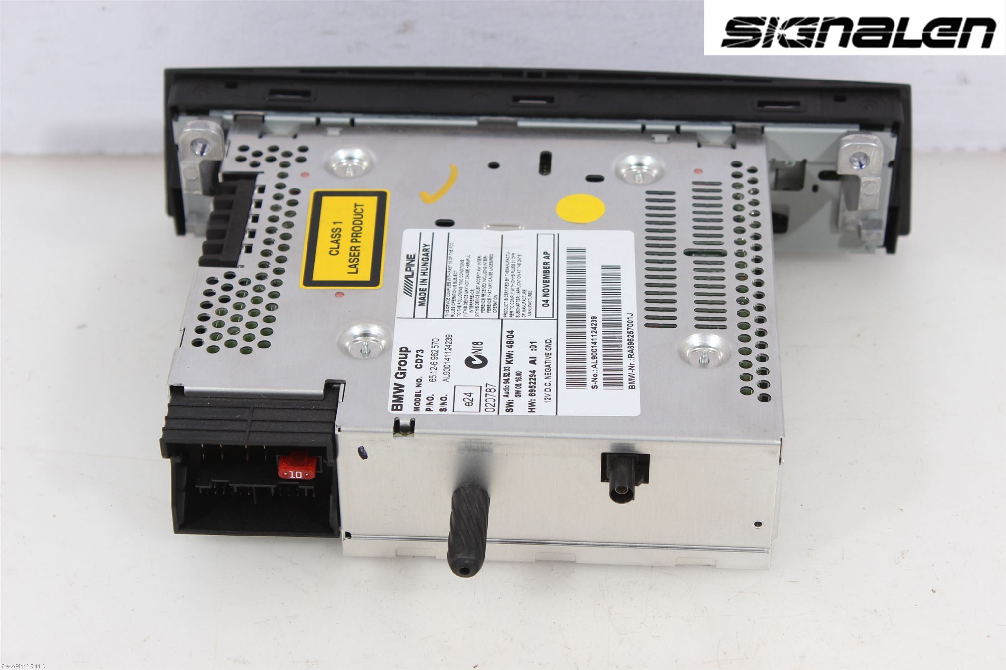 BMW 3 E90/91 SED/TOU 05-12 Stereo Radio