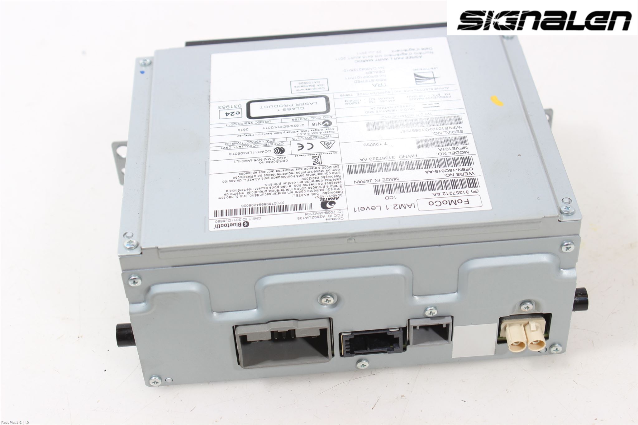 Volvo V70 08-13 Stereo Radio