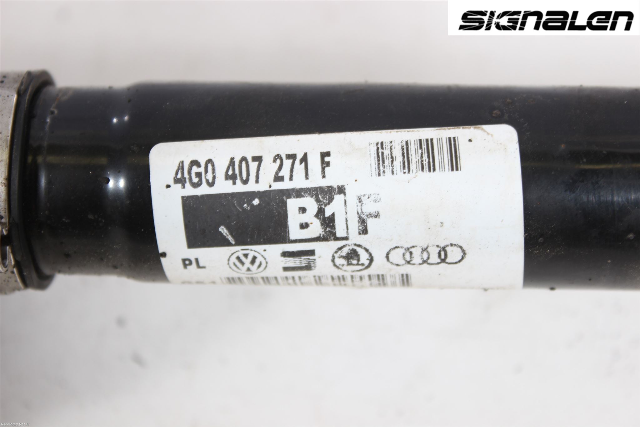 Audi A6 ALLROAD 12-18 Drivaksel Foran Kompl Venstre