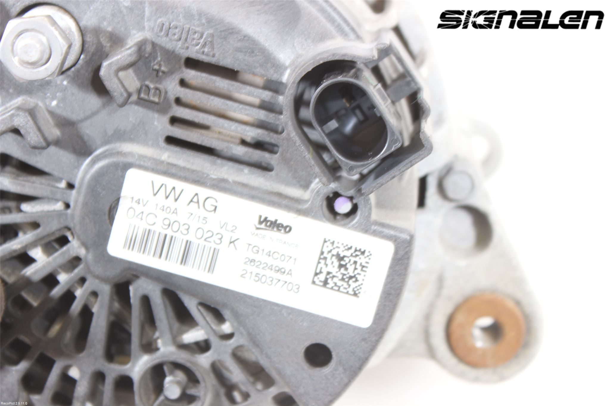 Volkswagen VW GOLF / E-GOLF VII 13-20 Dynamo