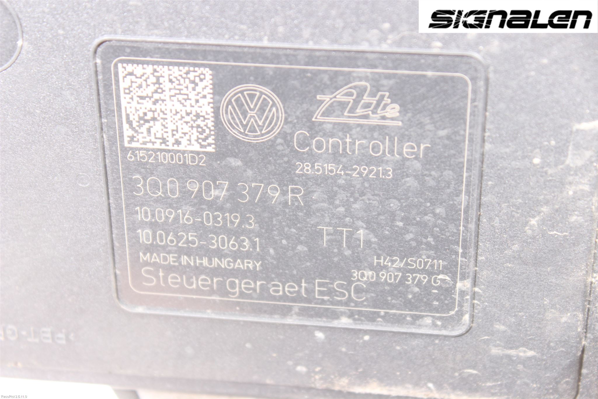 Volkswagen VW GOLF / E-GOLF VII 13-20 Abs Hydraulikkaggregat