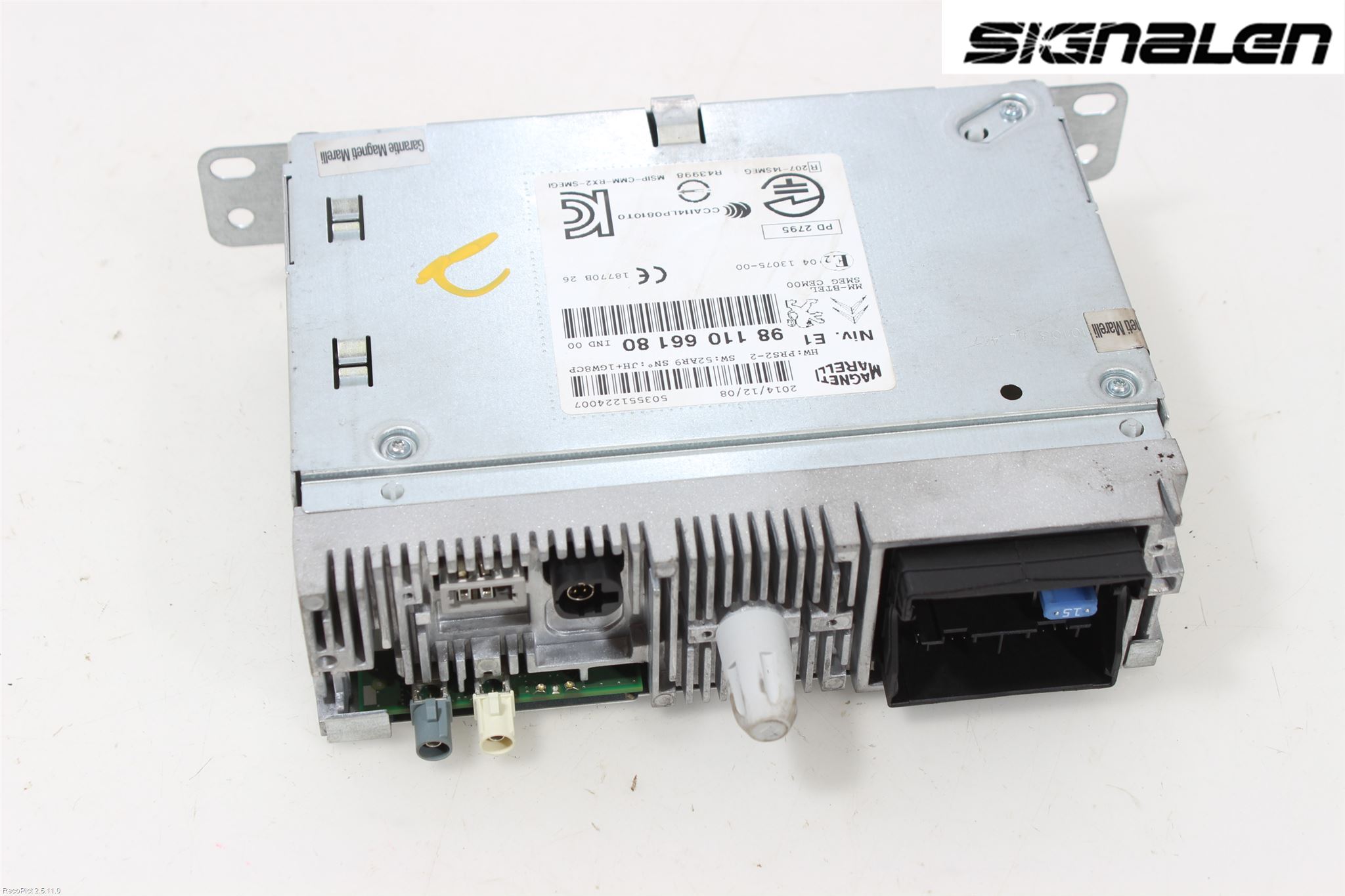 Peugeot 208 12-15 Stereo Radio
