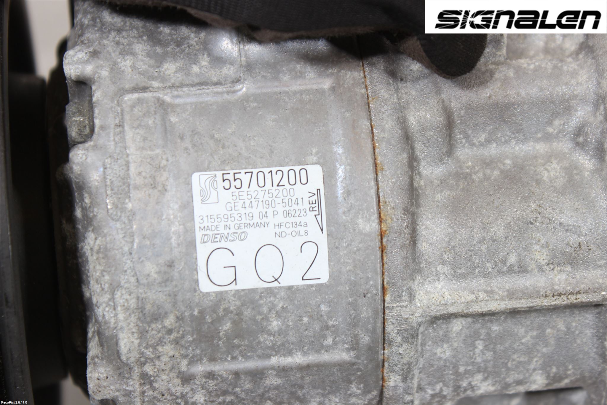 Opel CORSA D 07-14 Varme Ac Kompressor