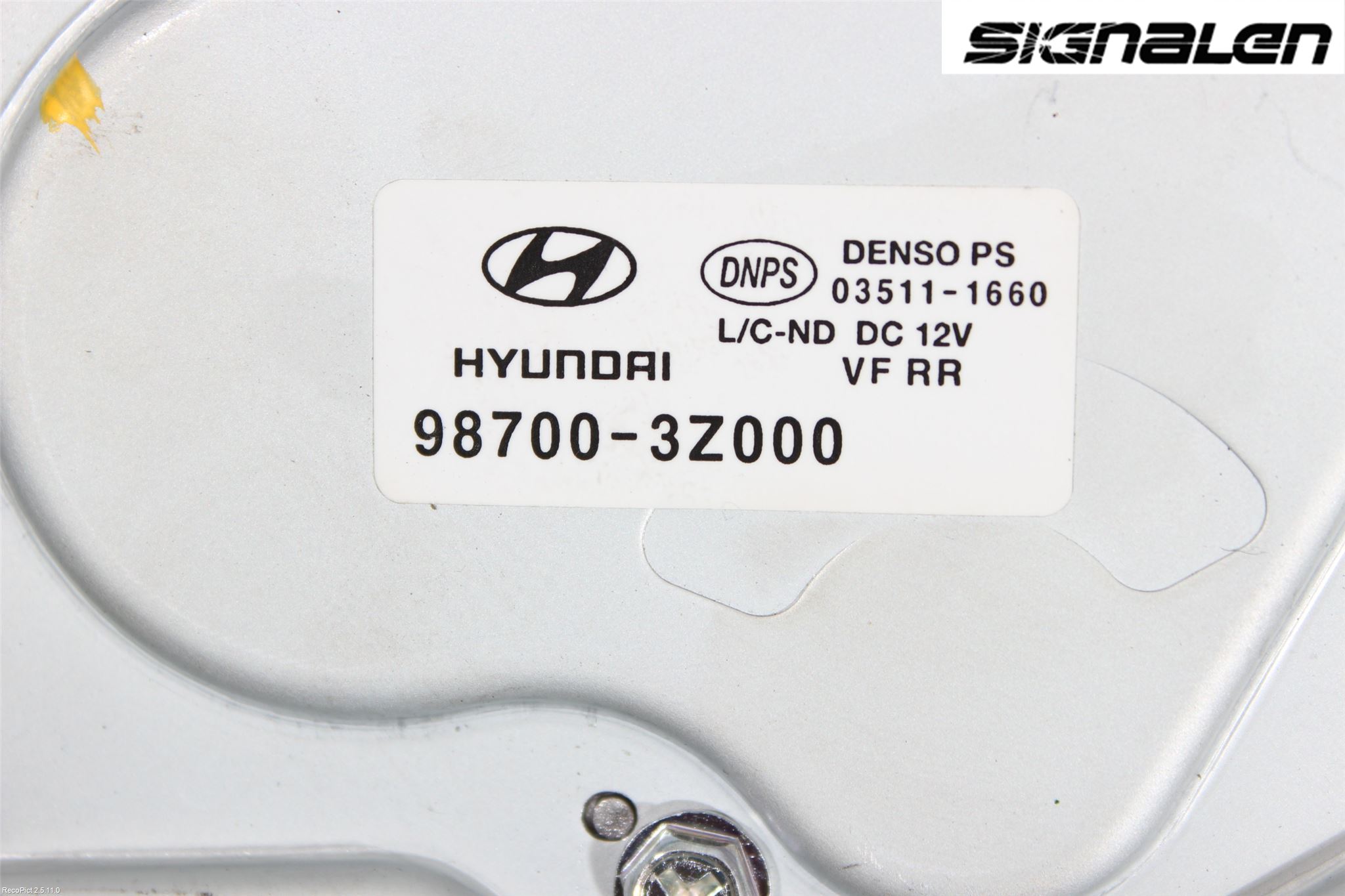 Hyundai i40 08-15 Viskermotor Bakluke