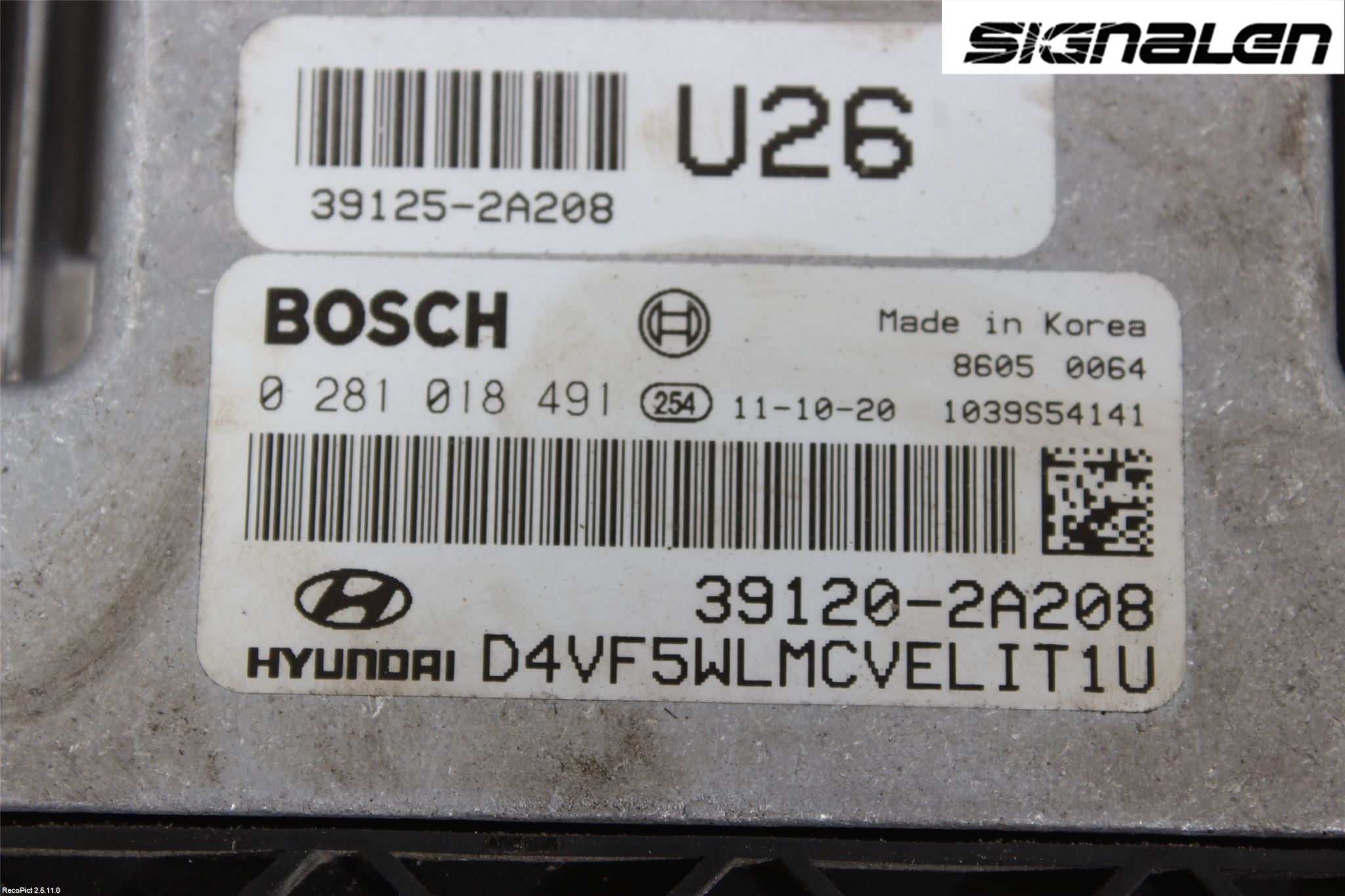 Hyundai i40 08-15 Styreenhet Innsprøytning
