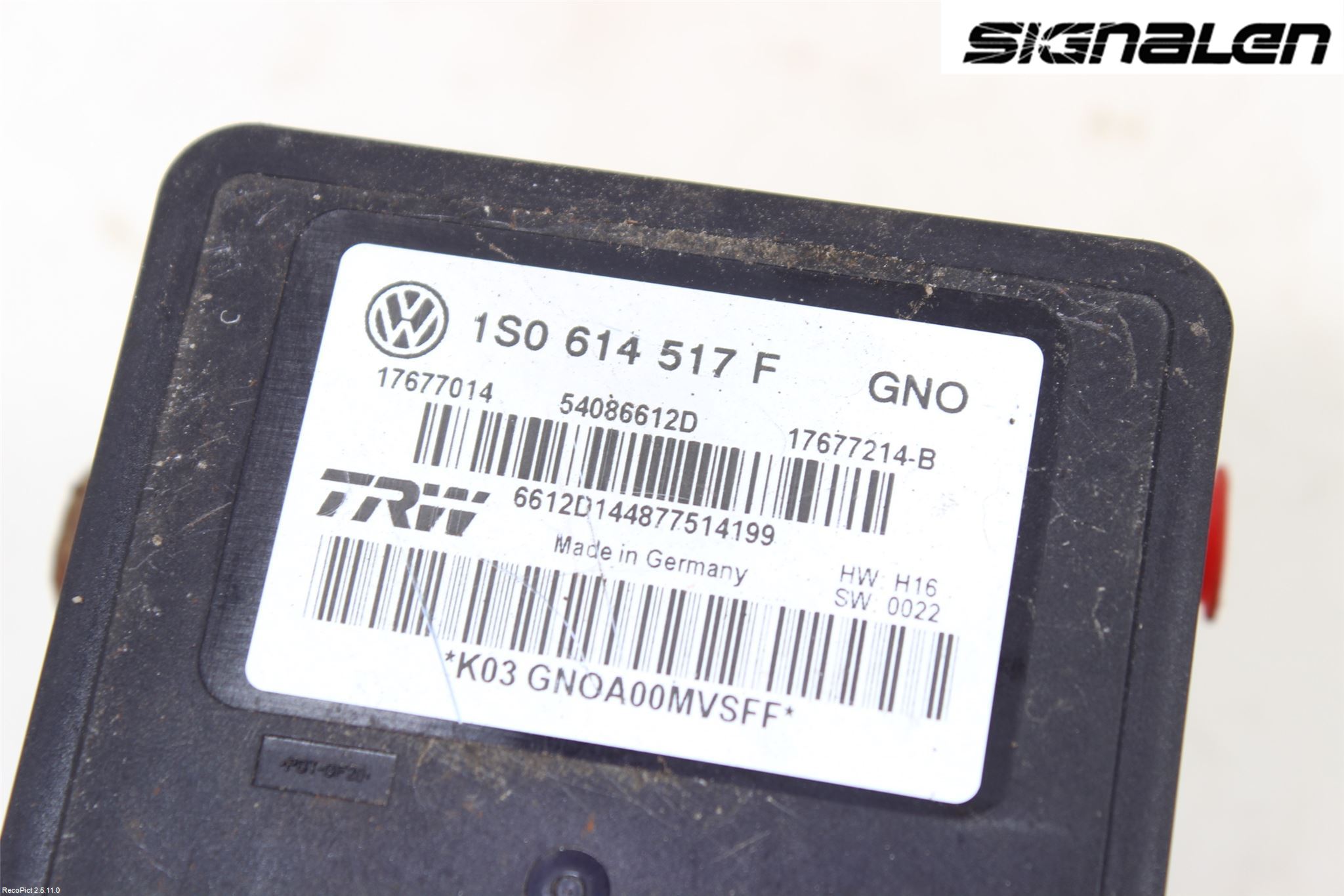 Volkswagen VW UP! / E-UP! Abs Hydraulikkaggregat