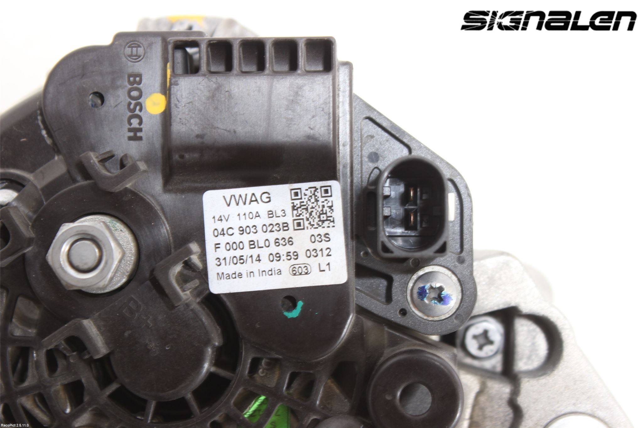 Volkswagen VW UP! / E-UP! Dynamo