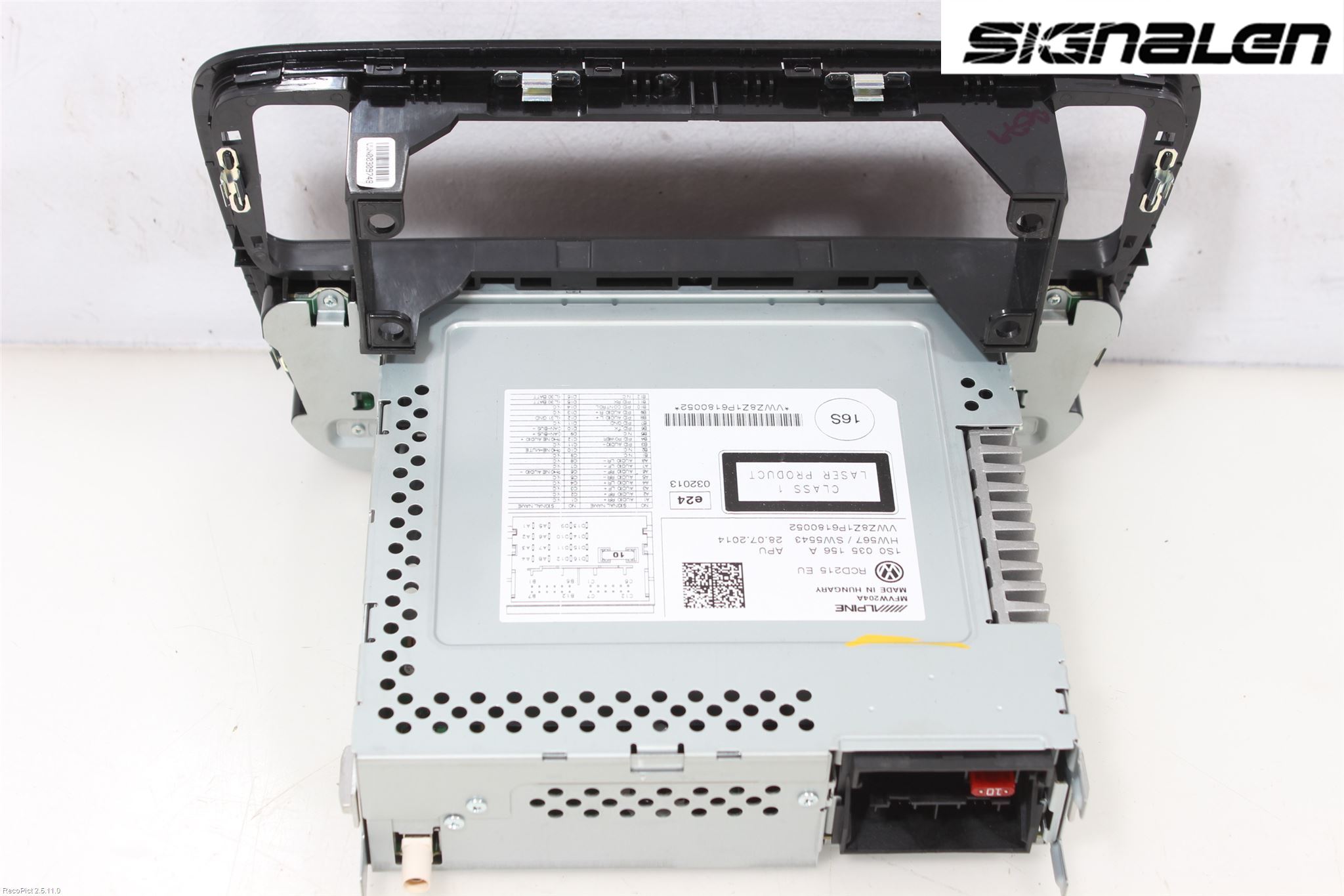 Volkswagen VW UP! / E-UP! Stereo Radio