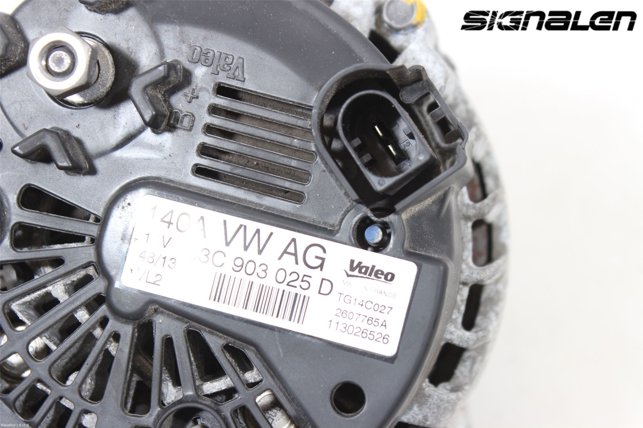 Volkswagen VW TIGUAN 07-16 Dynamo