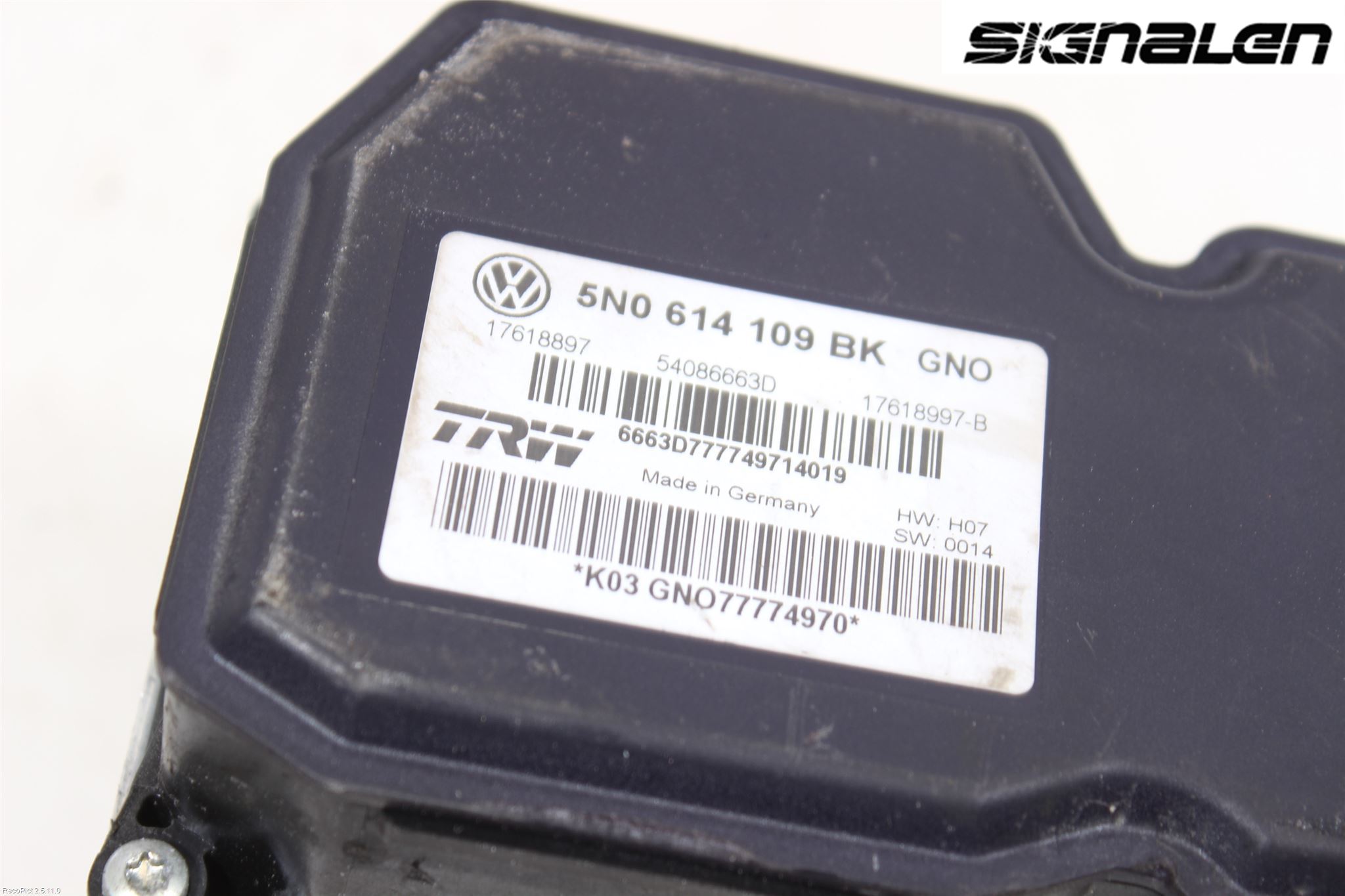 Volkswagen VW TIGUAN 07-16 Abs Hydraulikkaggregat