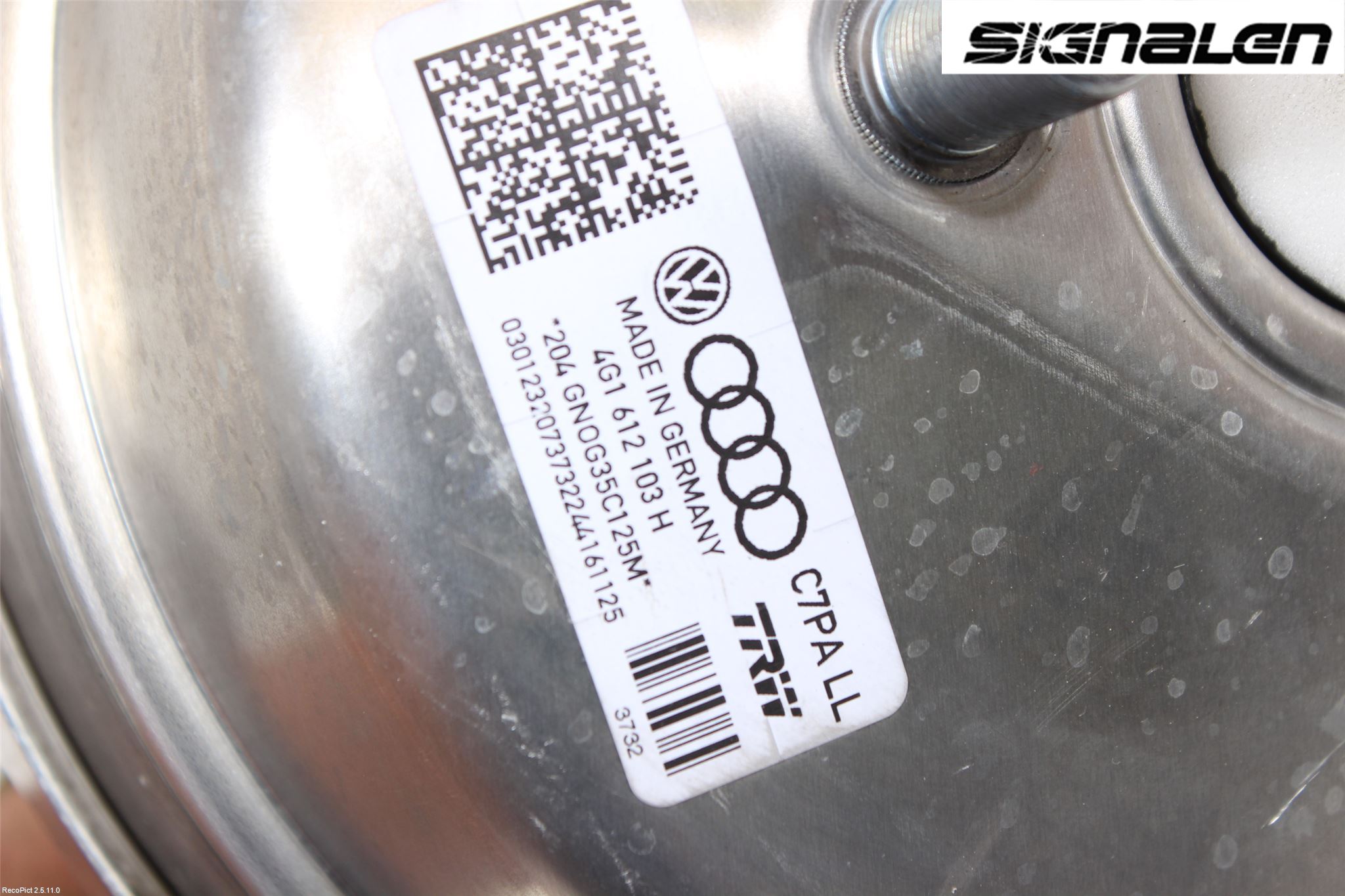 Audi A4 ALLROAD 09-16 Bremseservo