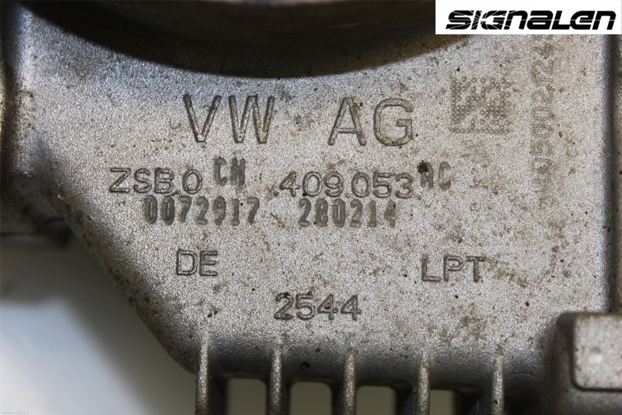 Volkswagen VW GOLF / E-GOLF VII 13-20 Gearkasse Fordelingskasse