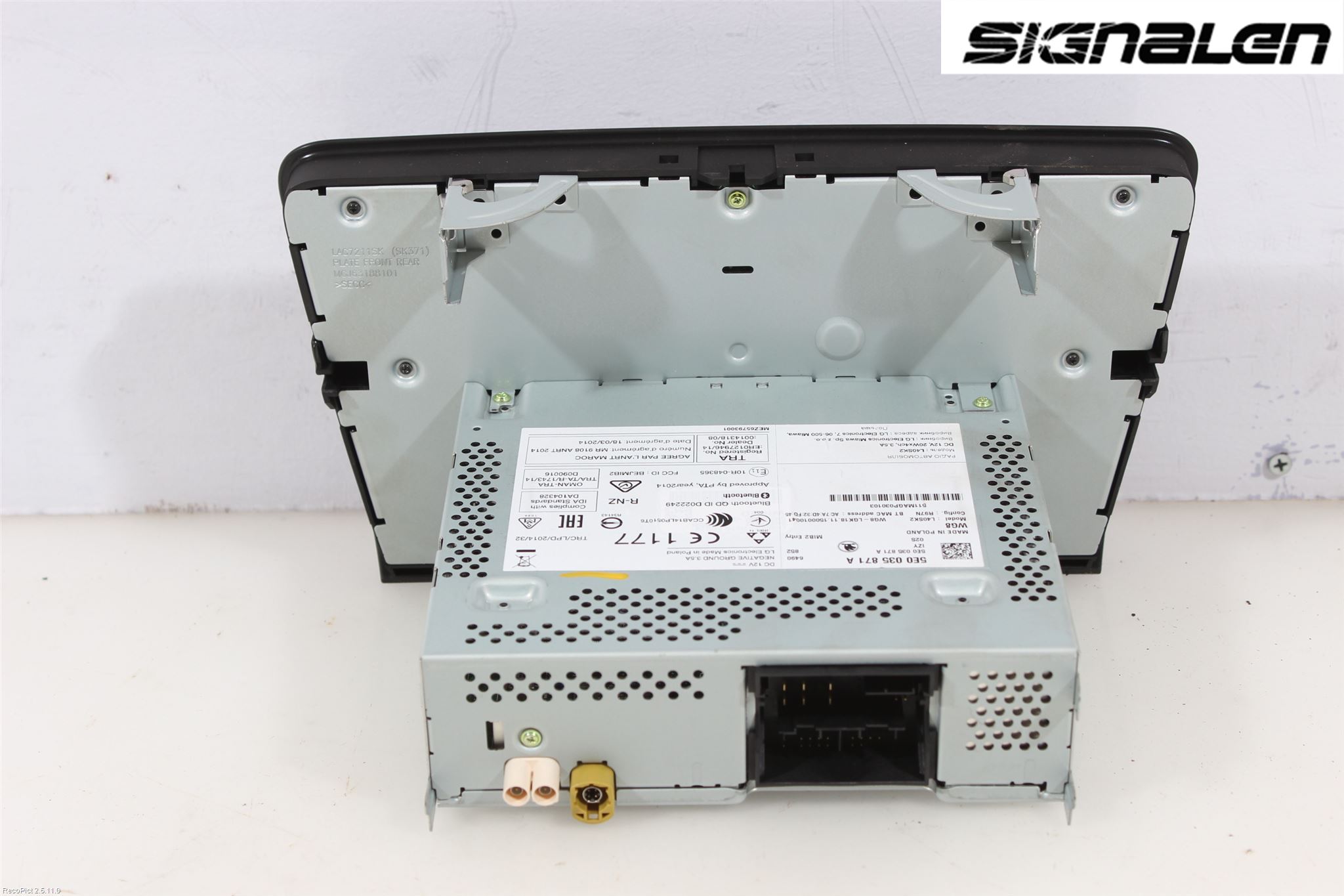Skoda OCTAVIA (5E) 13-20 Stereo Radio