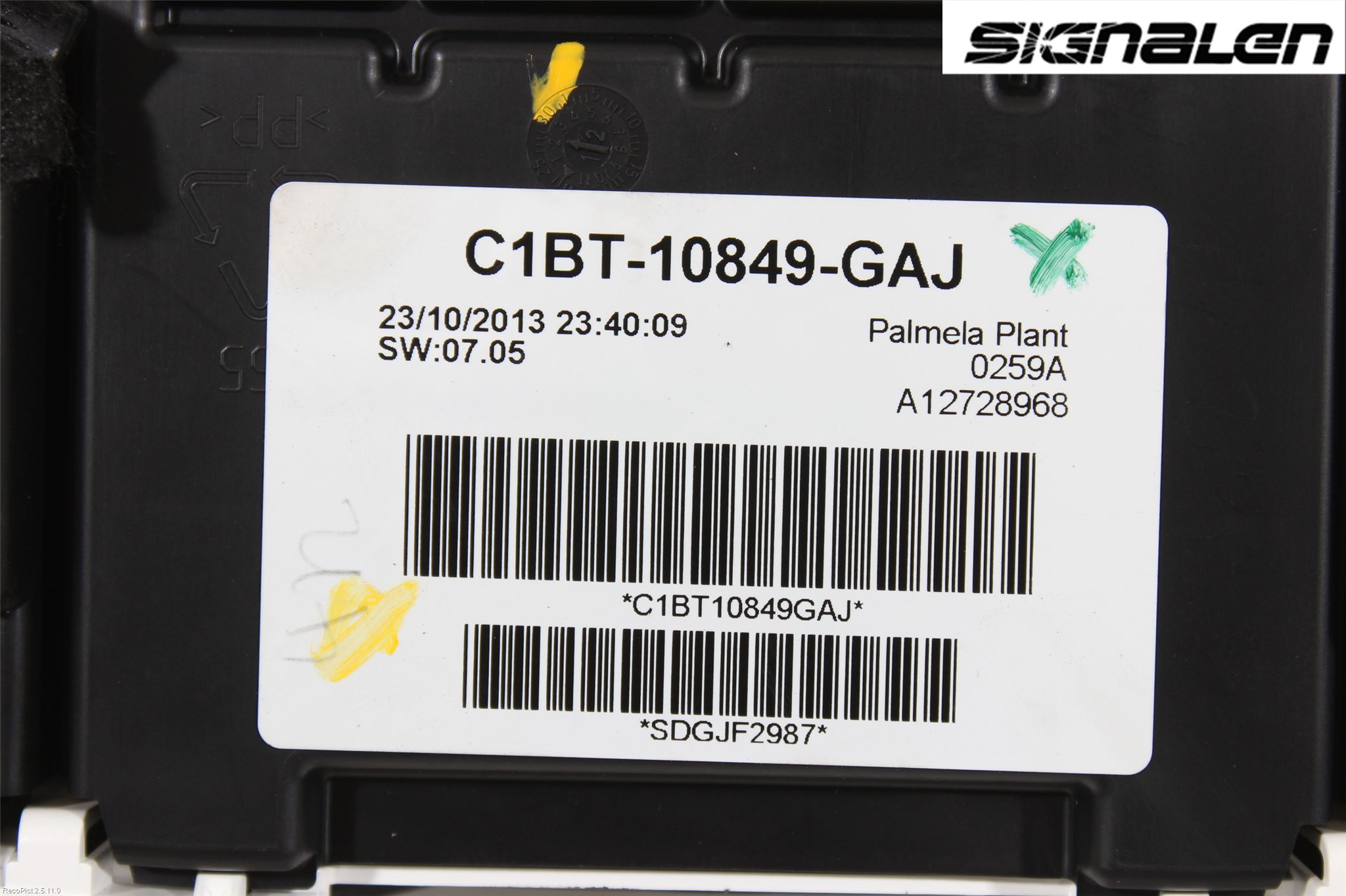 Ford FIESTA 13-17 Instr Kombinert