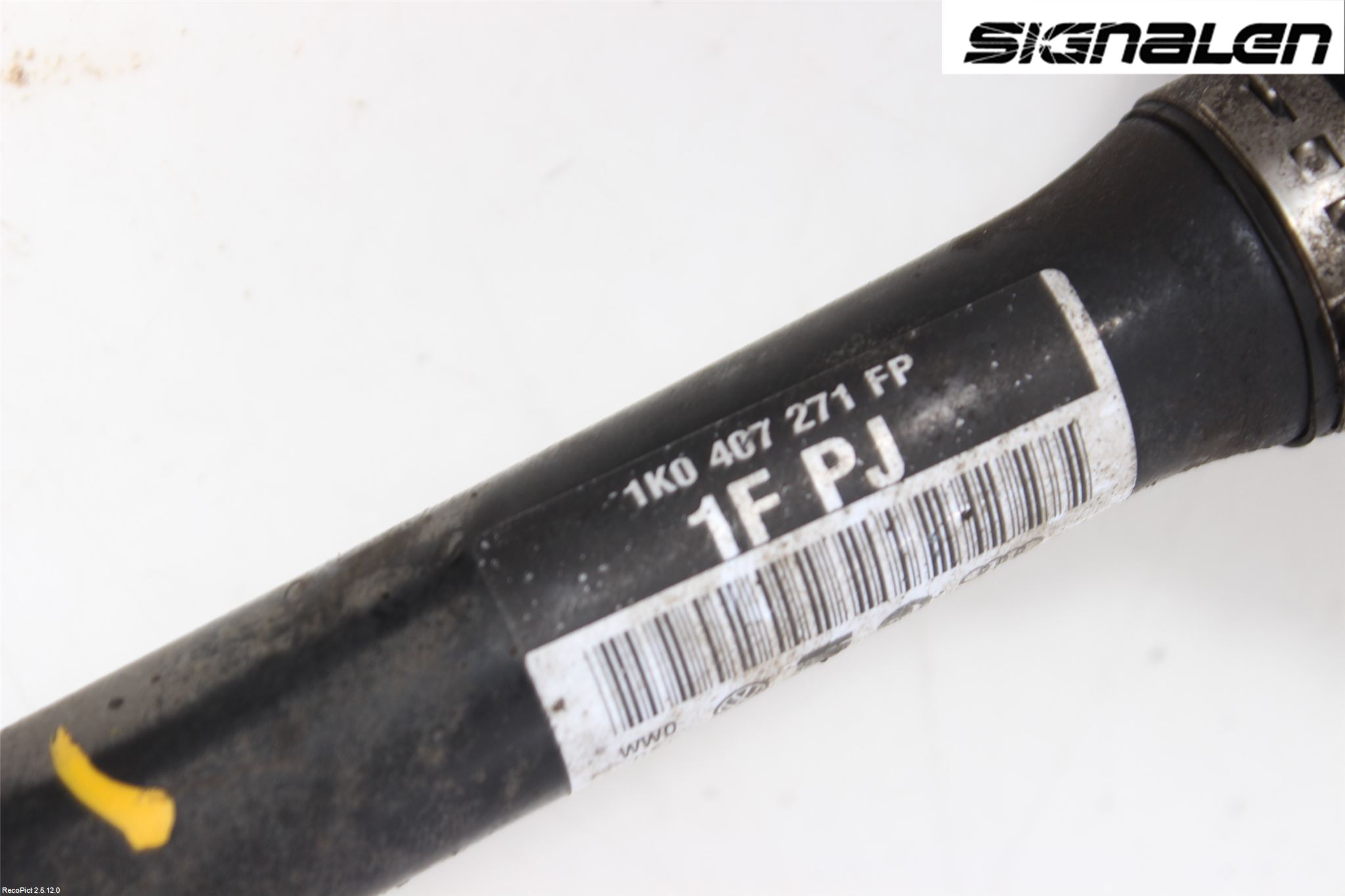 Volkswagen VW GOLF PLUS/CROSS GOLF 04-14 Drivaksel Foran Kompl Venstre