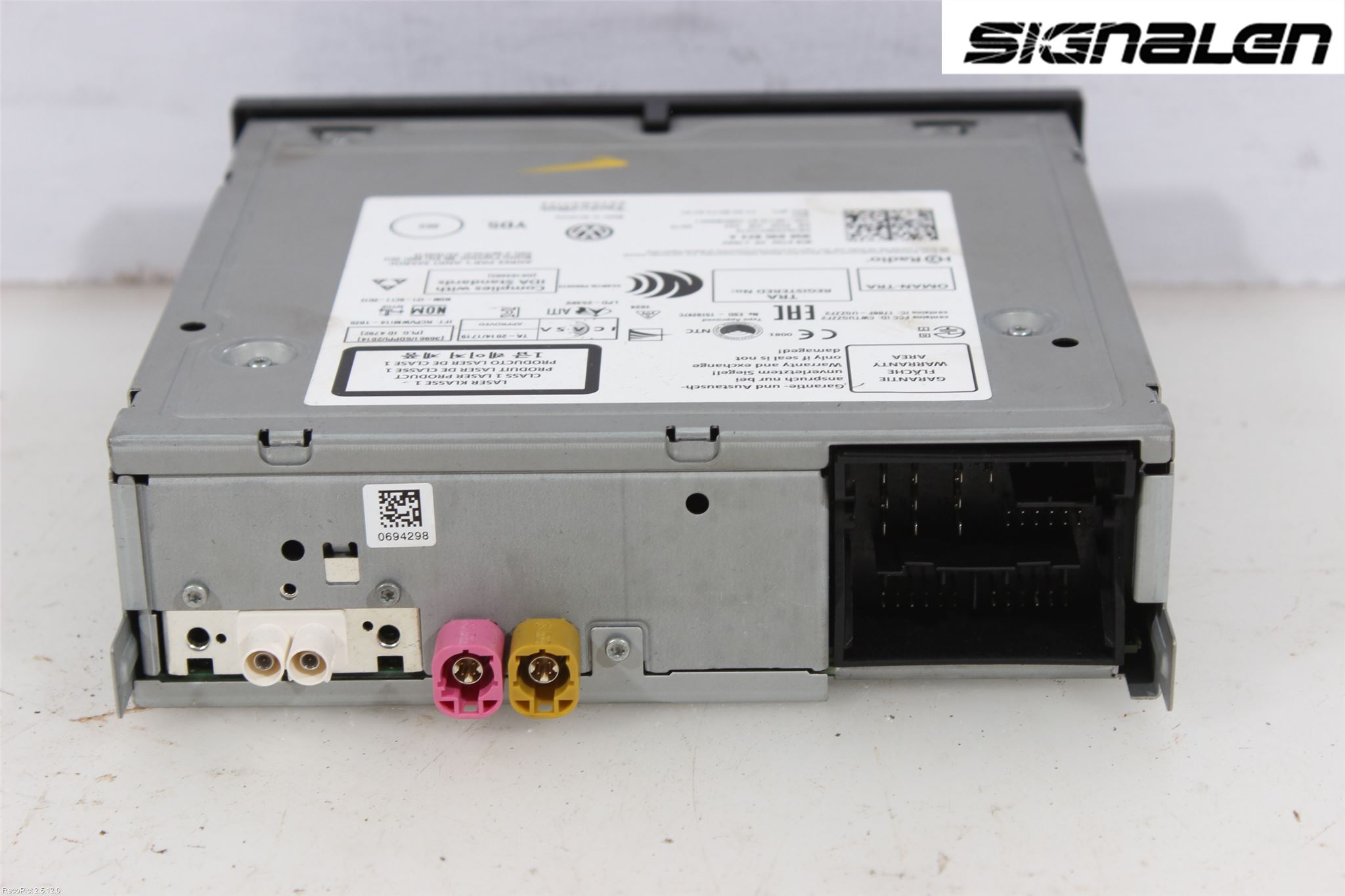 Volkswagen VW GOLF / E-GOLF VII 13-20 Stereo Radio