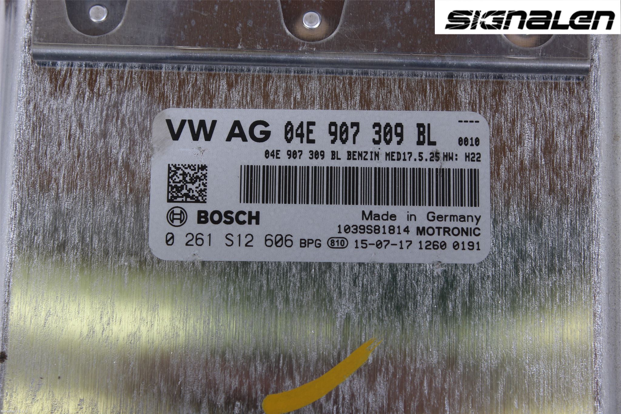 Volkswagen VW GOLF / E-GOLF VII 13-20 Styreenhet Innsprøytning