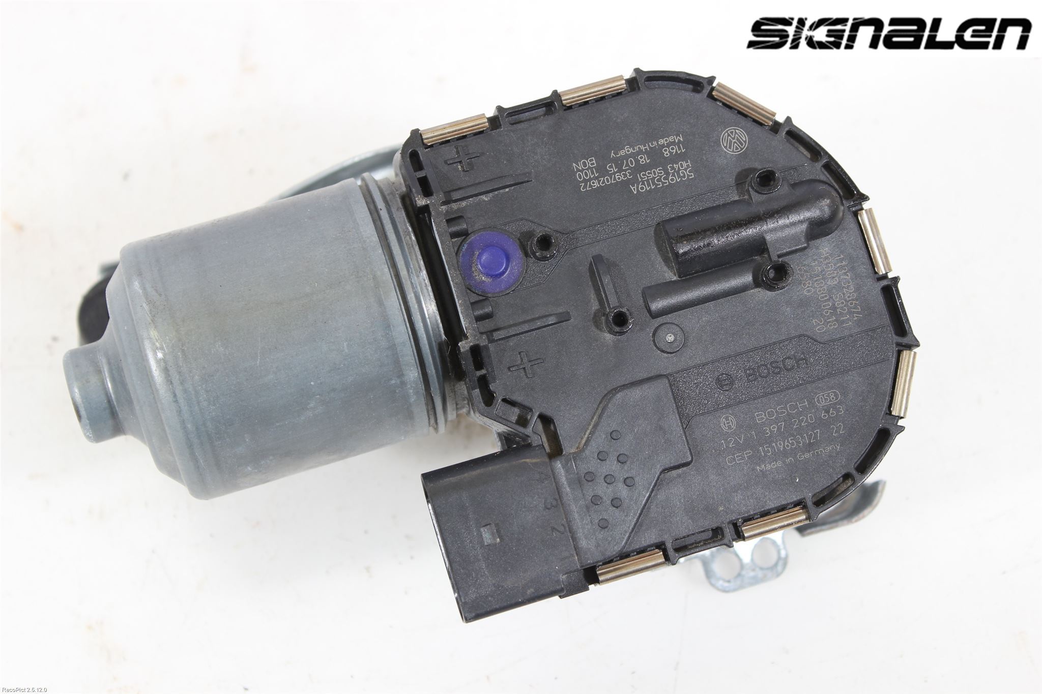 Volkswagen VW GOLF / E-GOLF VII 13-20 Viskermotor Frontrute