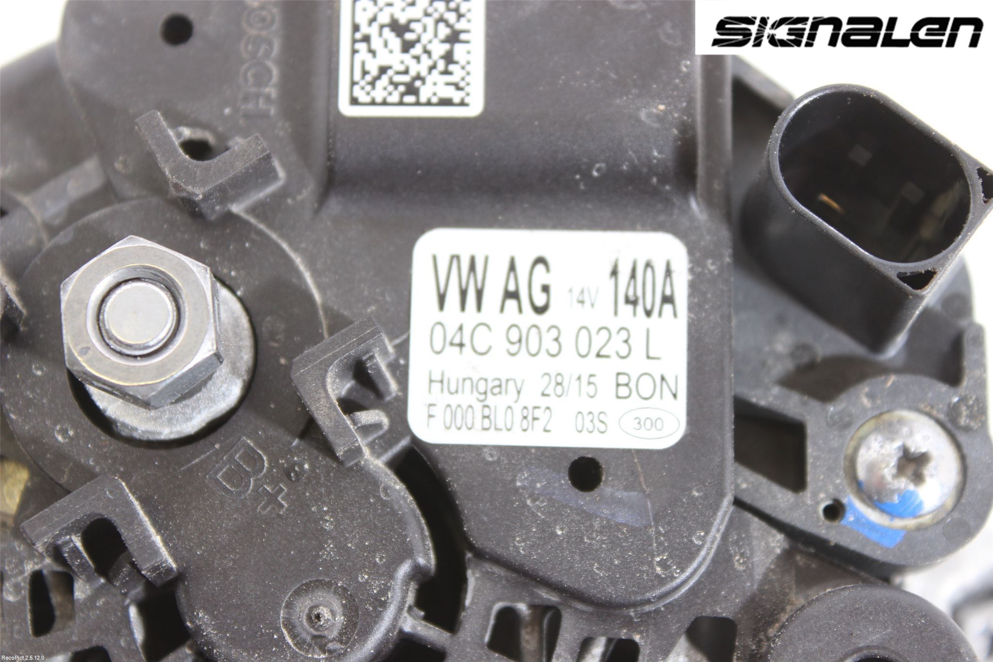 Volkswagen VW GOLF / E-GOLF VII 13-20 Dynamo