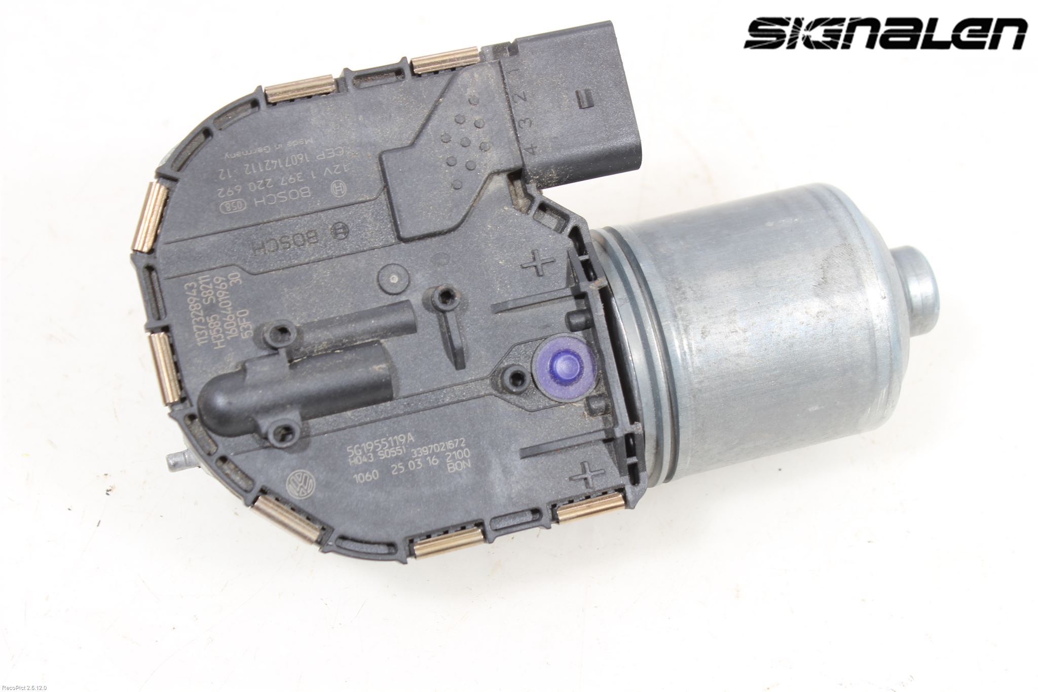 Volkswagen VW GOLF / E-GOLF VII 13-20 Viskermotor Frontrute
