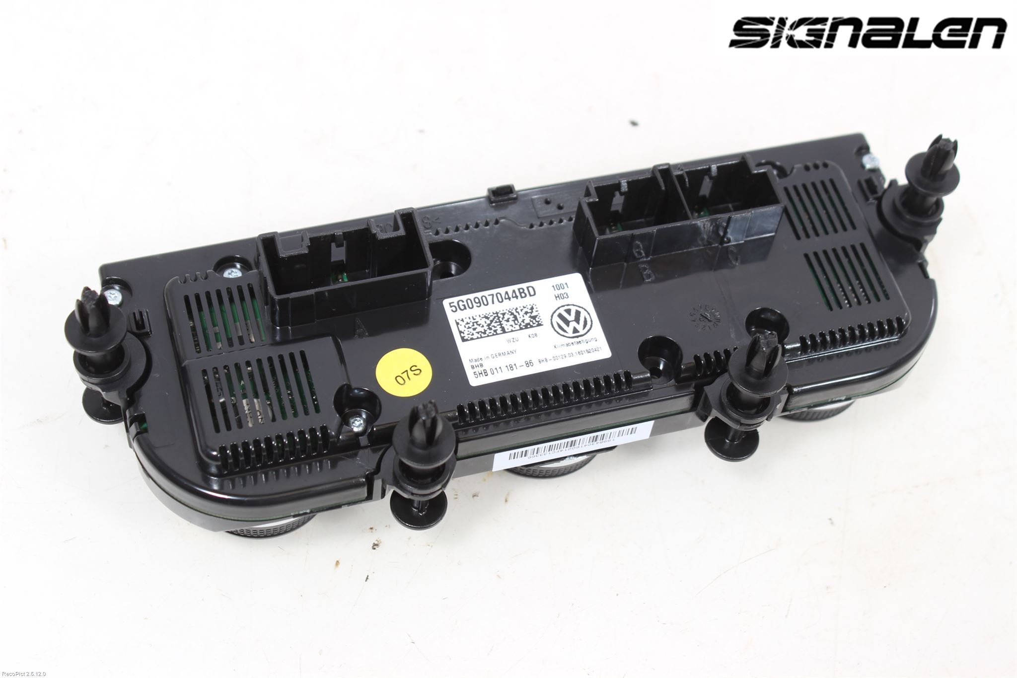 Volkswagen VW GOLF / E-GOLF VII 13-20 Varme Ac Betjening-Display