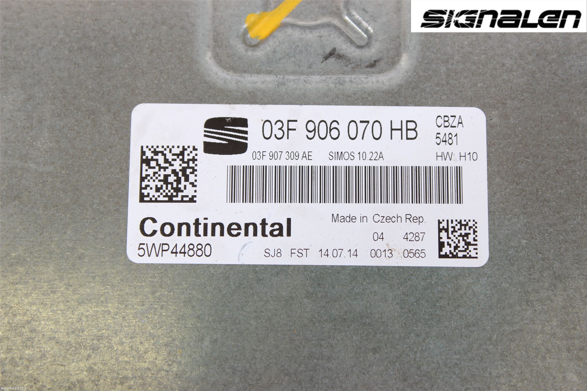 Seat IBIZA IV 08-16 Styreenhet Innsprøytning