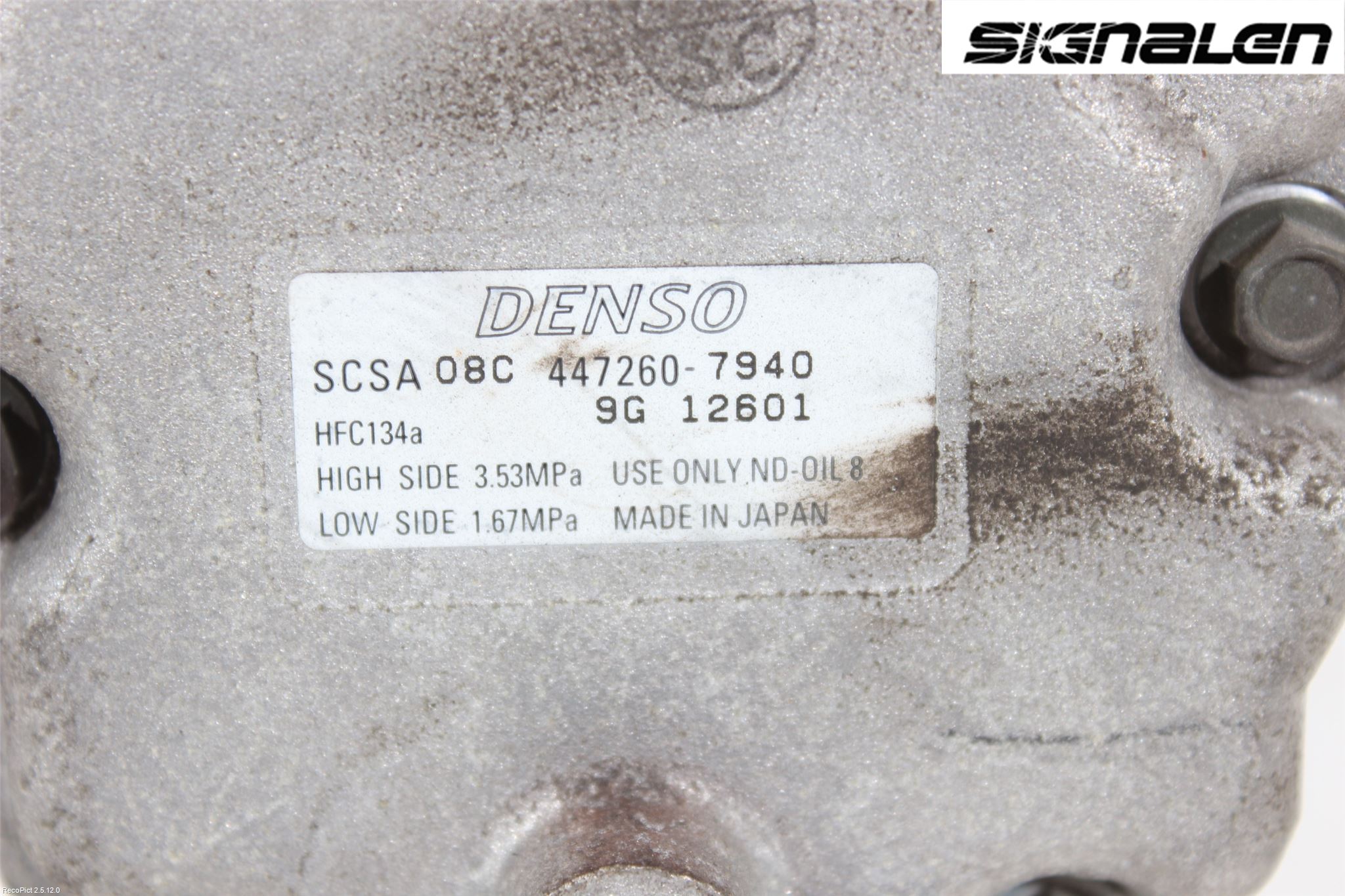 Subaru LEGACY    04-06 Varme Ac Kompressor