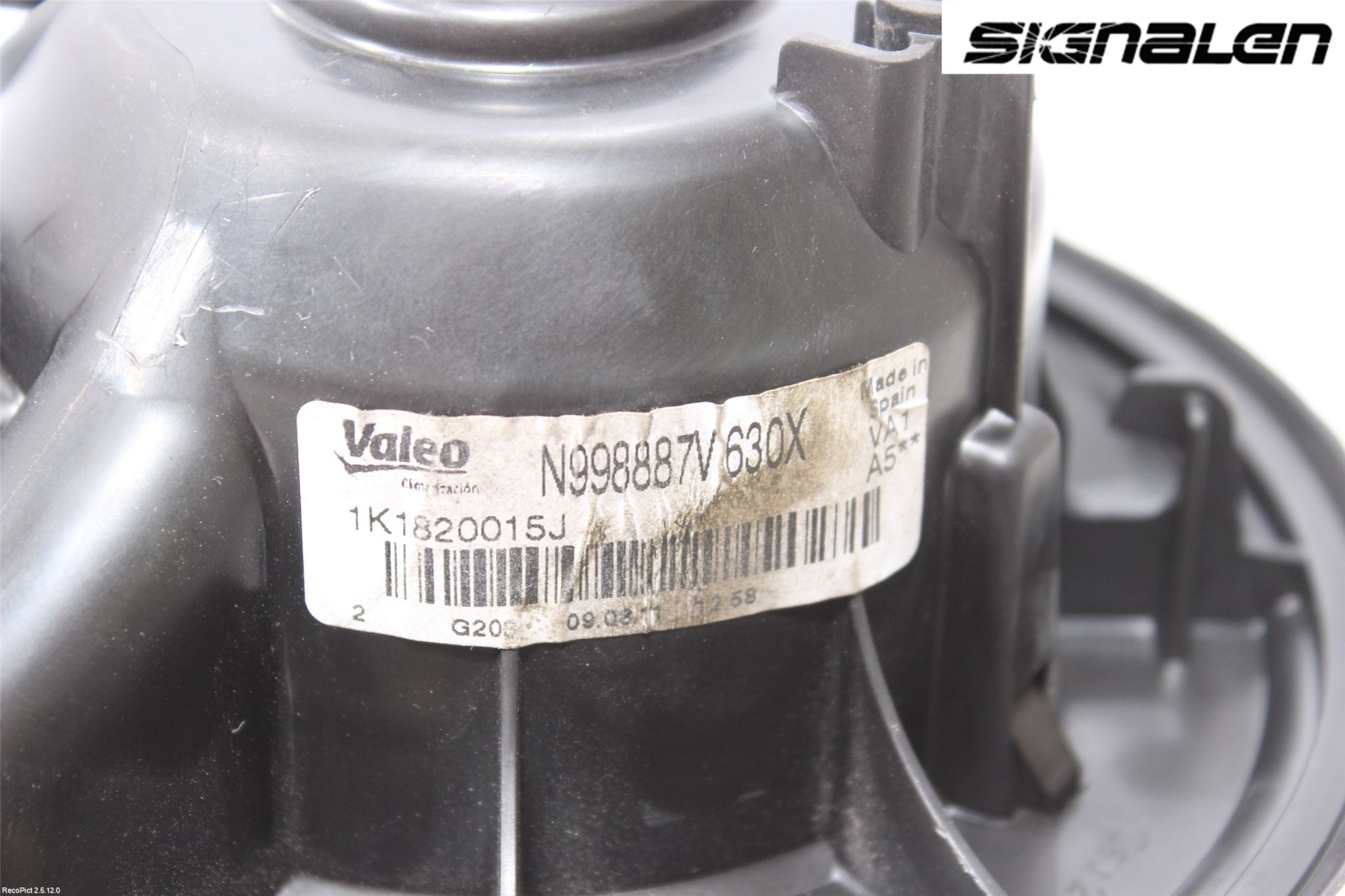 Seat ALHAMBRA 11- Varmeapparat Viftemotor