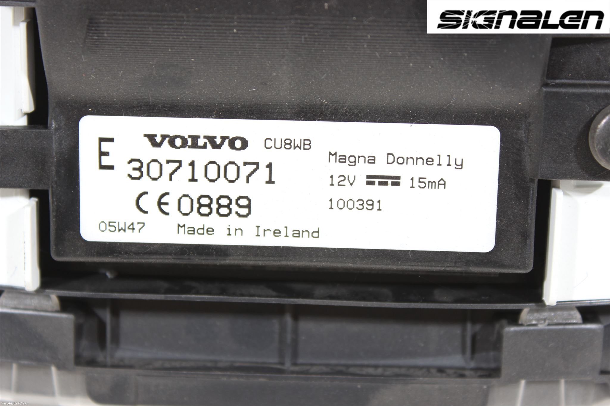 Volvo V50 04-07 Instr Kombinert
