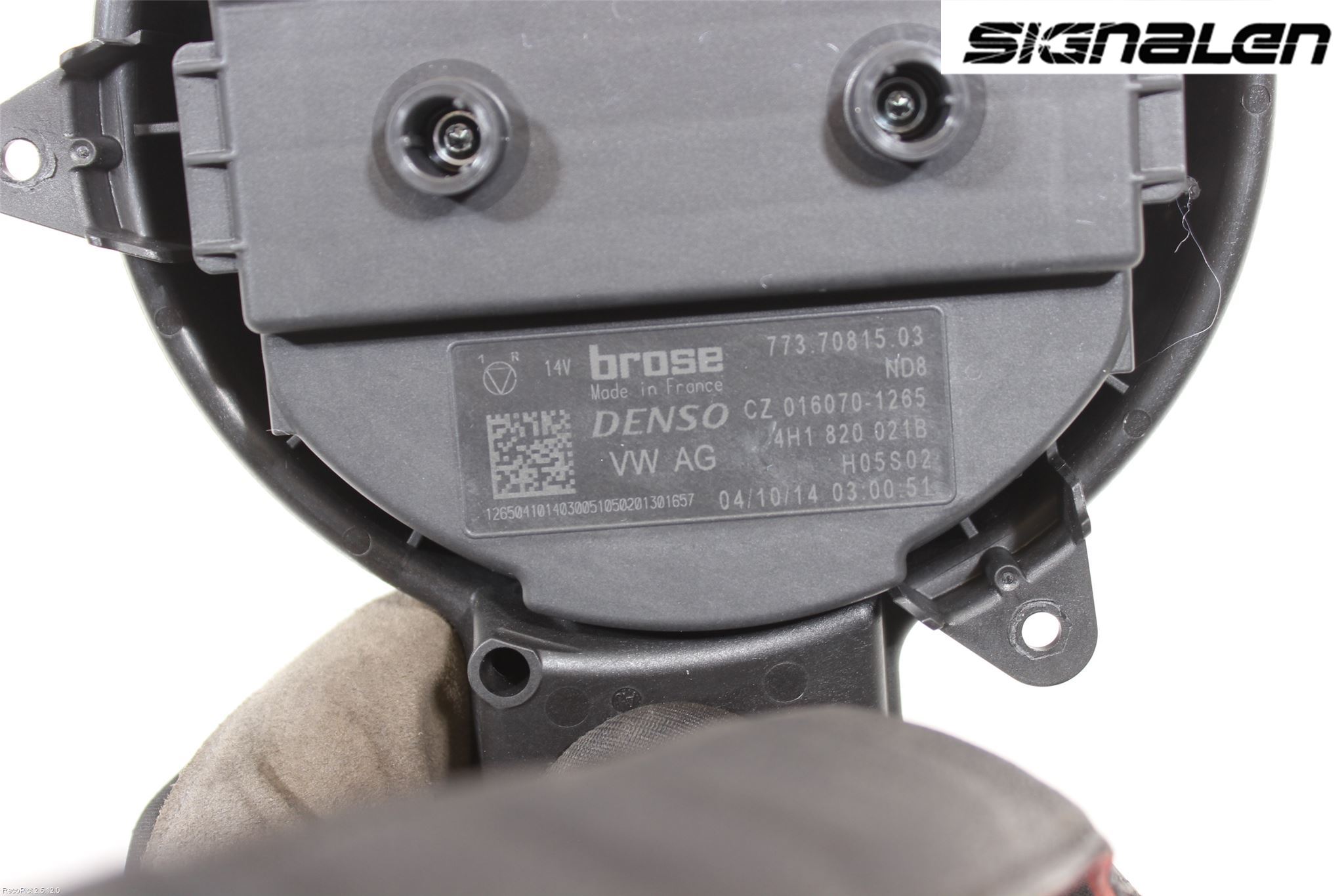 Audi A6/S6 4G 11-18 Varmeapparat Viftemotor
