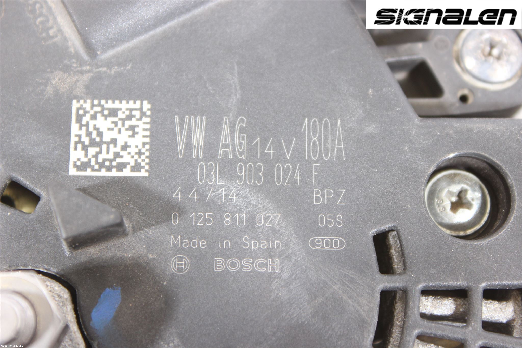 Volkswagen VW PASSAT 11-14 Dynamo