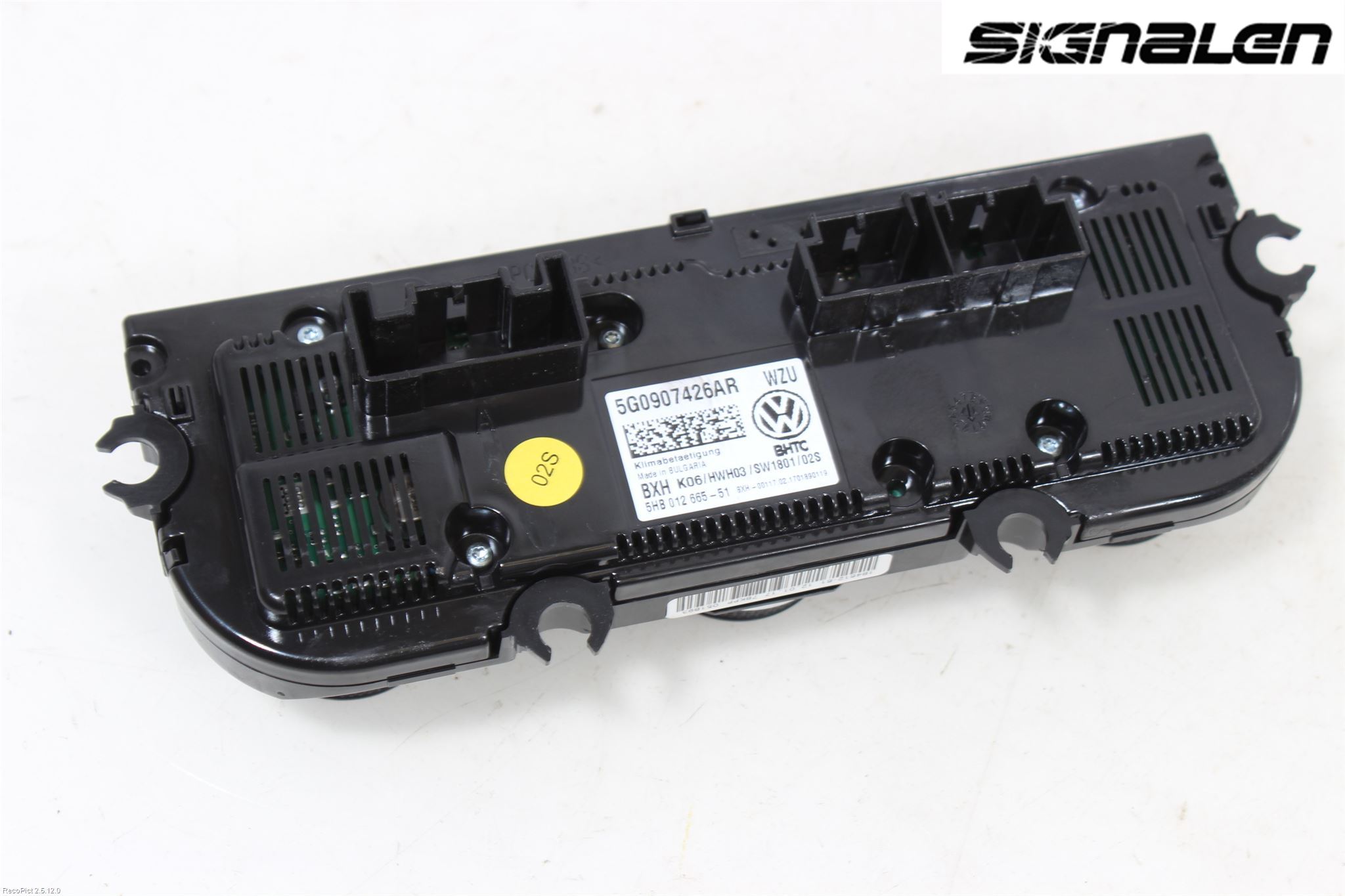 Volkswagen VW GOLF / E-GOLF VII 13-20 Varme Ac Betjening-Display
