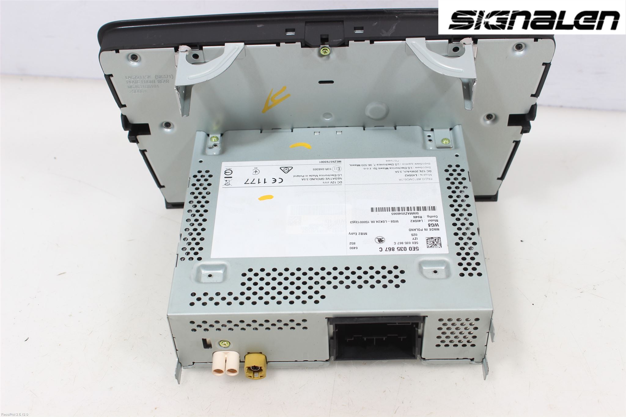 Skoda OCTAVIA (5E) 13-20 Stereo Radio